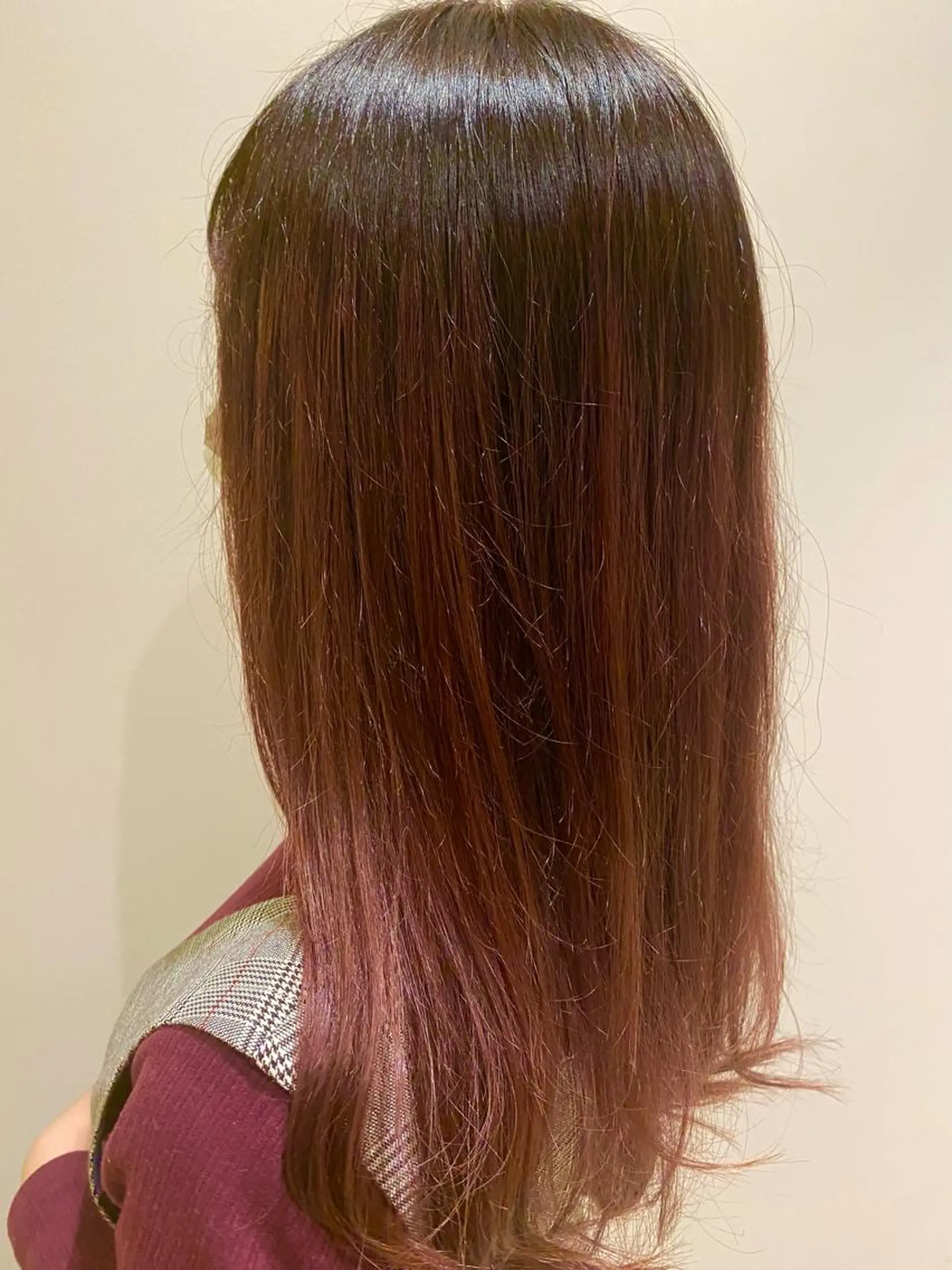 セミロング カラー 🌹艶髪カラー🌹 津田晴加【西荻窪】のヘアスタイル