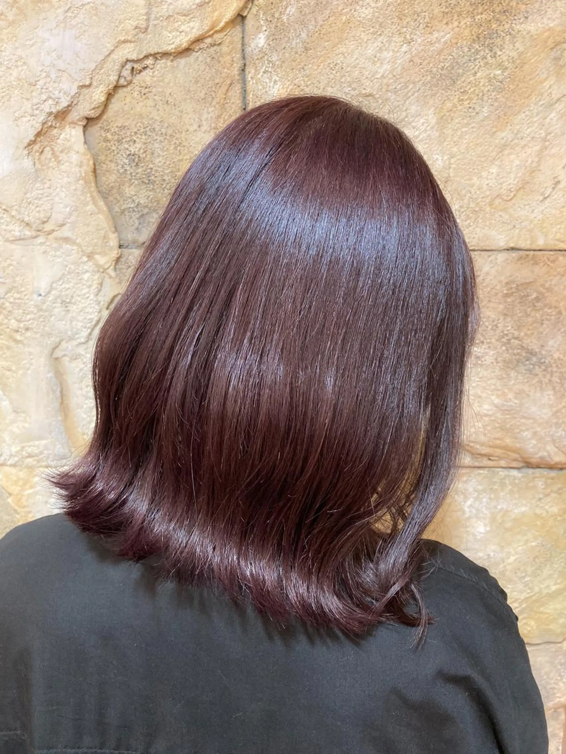 カラー 水島 悠香子のヘアスタイル