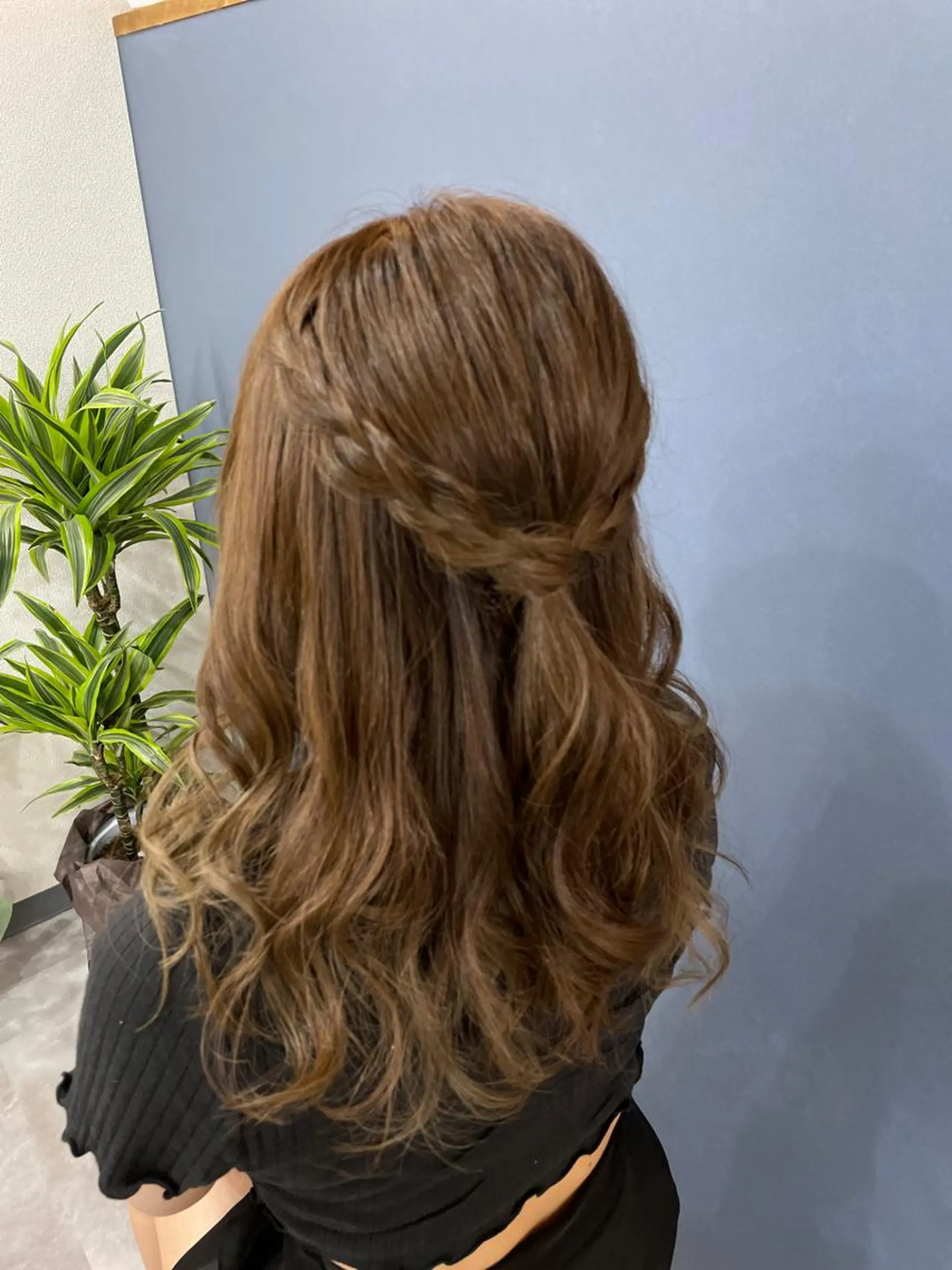 ミディアム ヘアアレンジ ヘアセット OGAWA HIROKIのヘアスタイル