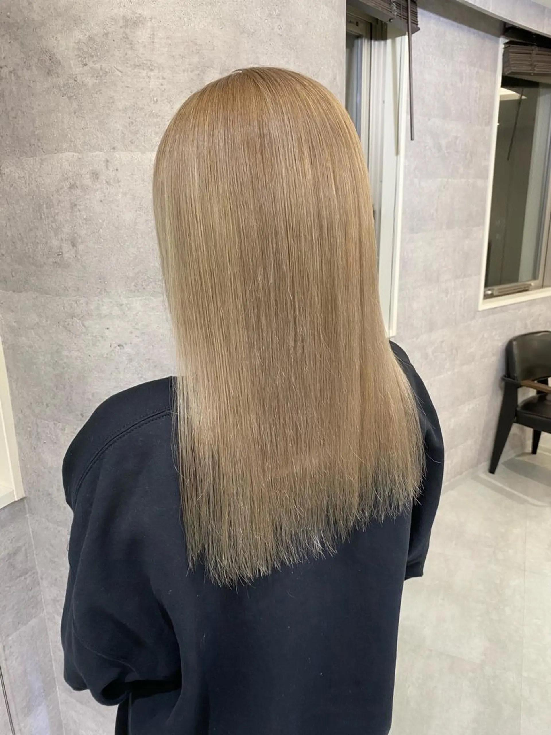 ミディアム ヘアカラー ハイトーン特化サロン 🍑momo🍑のヘアスタイル