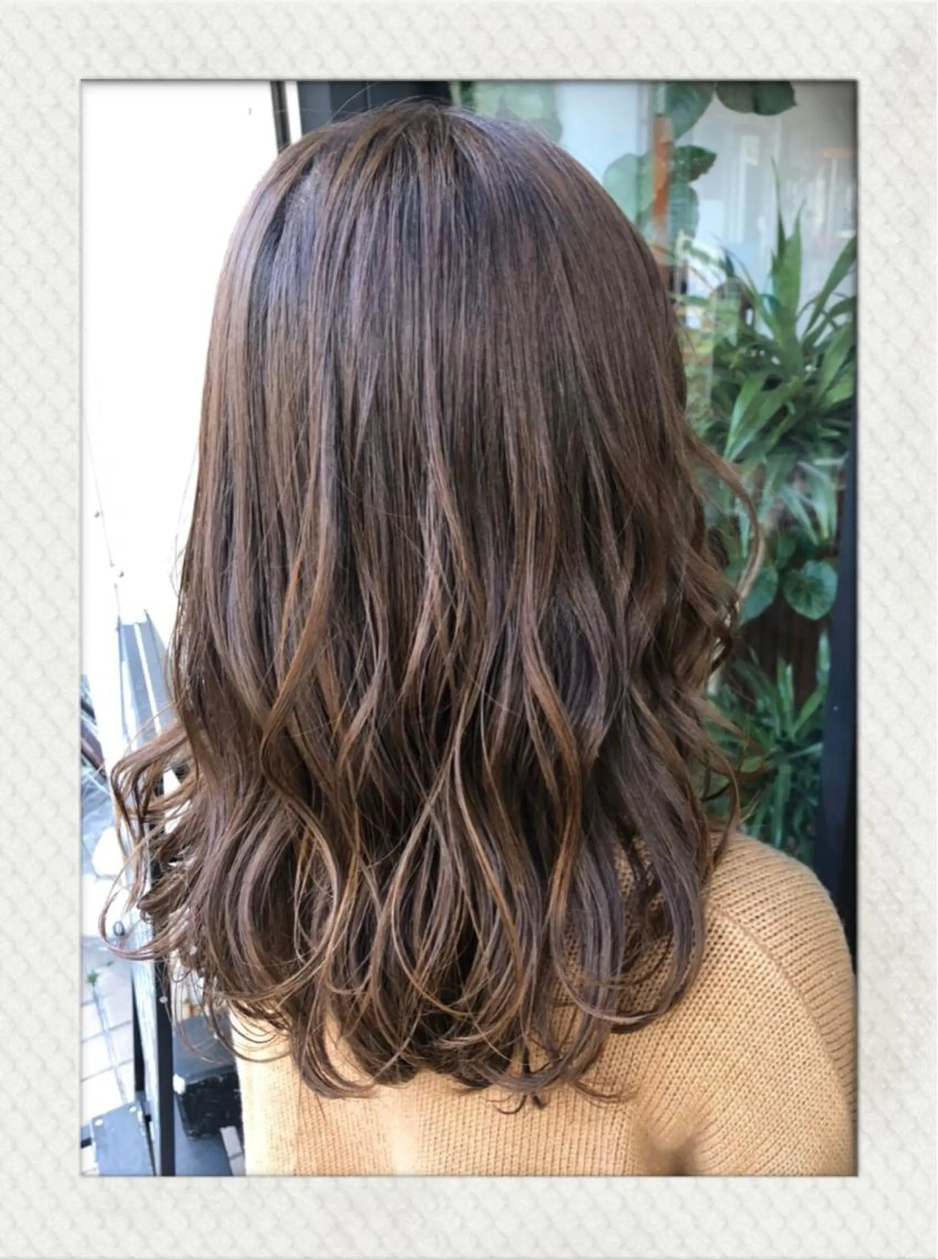 ロング カラー カット トリートメント きむら かずきのヘアスタイル