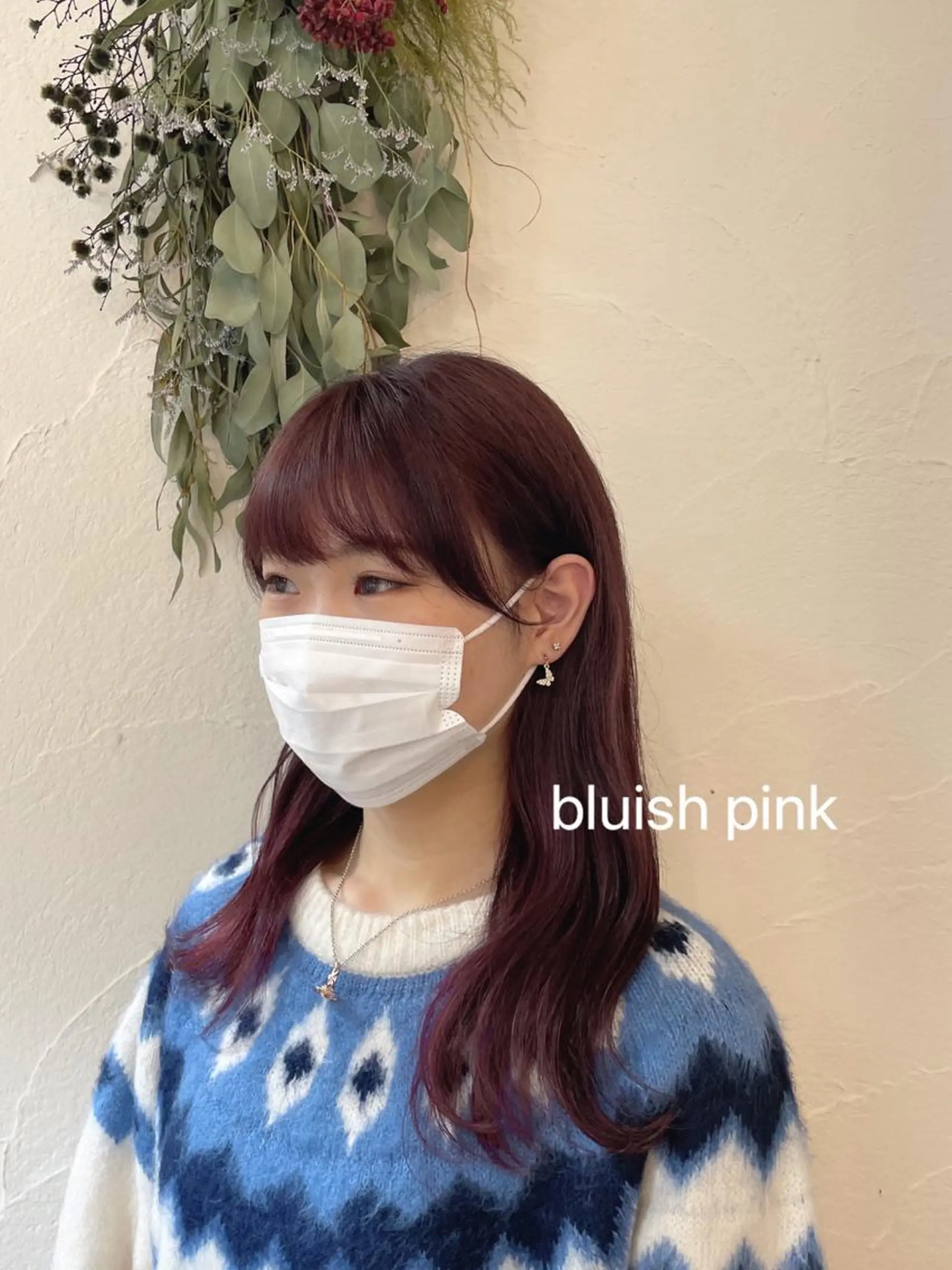 ロング カラー ヘアアレンジ ブリーチ ブリーチなしカラー ピンクカラー Hair muse'e所属・加藤 愛鈴のヘアスタイル