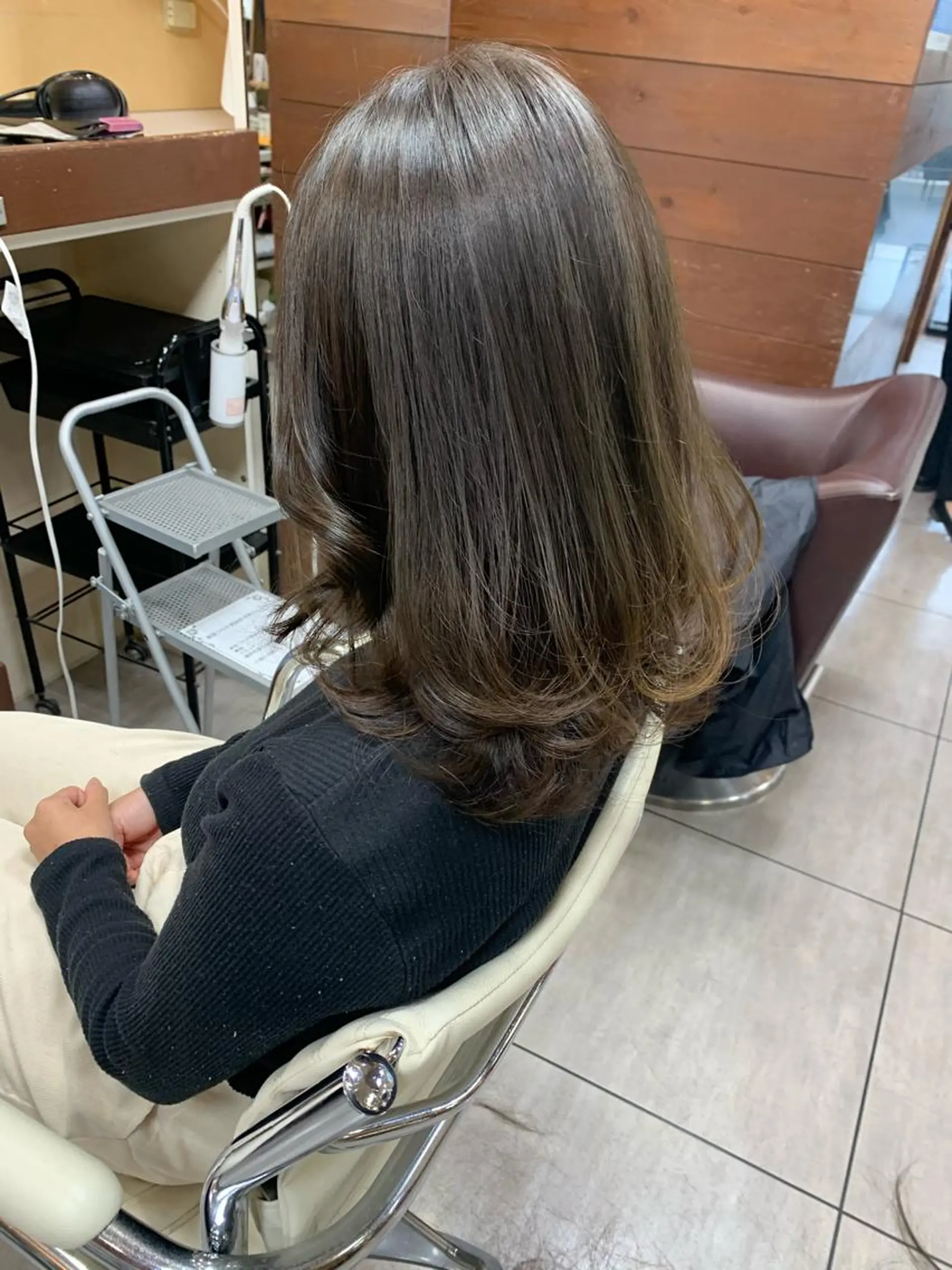 ミディアム カット 🫧艶髪カラー🫧 森本くるみのヘアスタイル