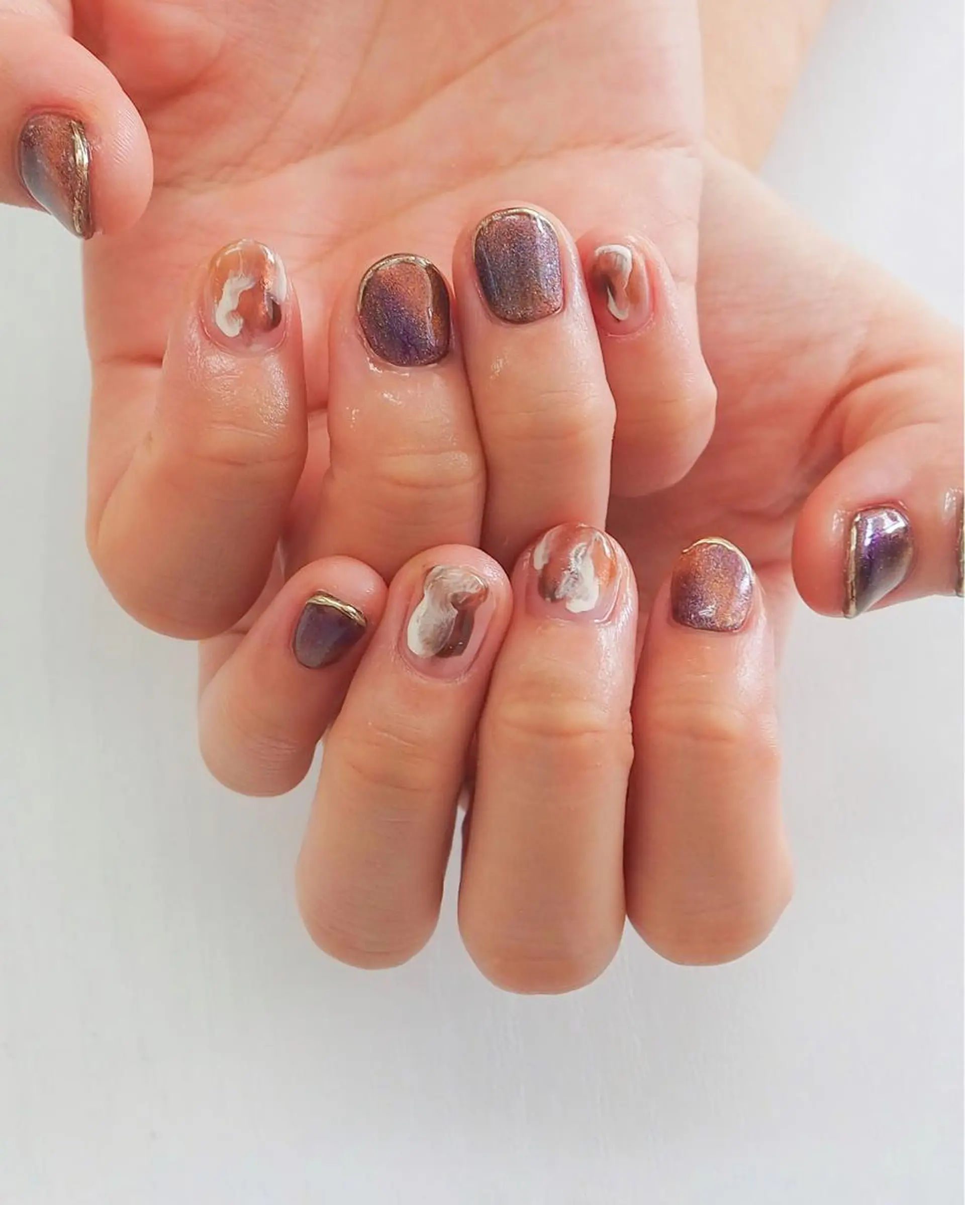 ネイル ハンドネイル Hisaka Mikiのネイルデザイン