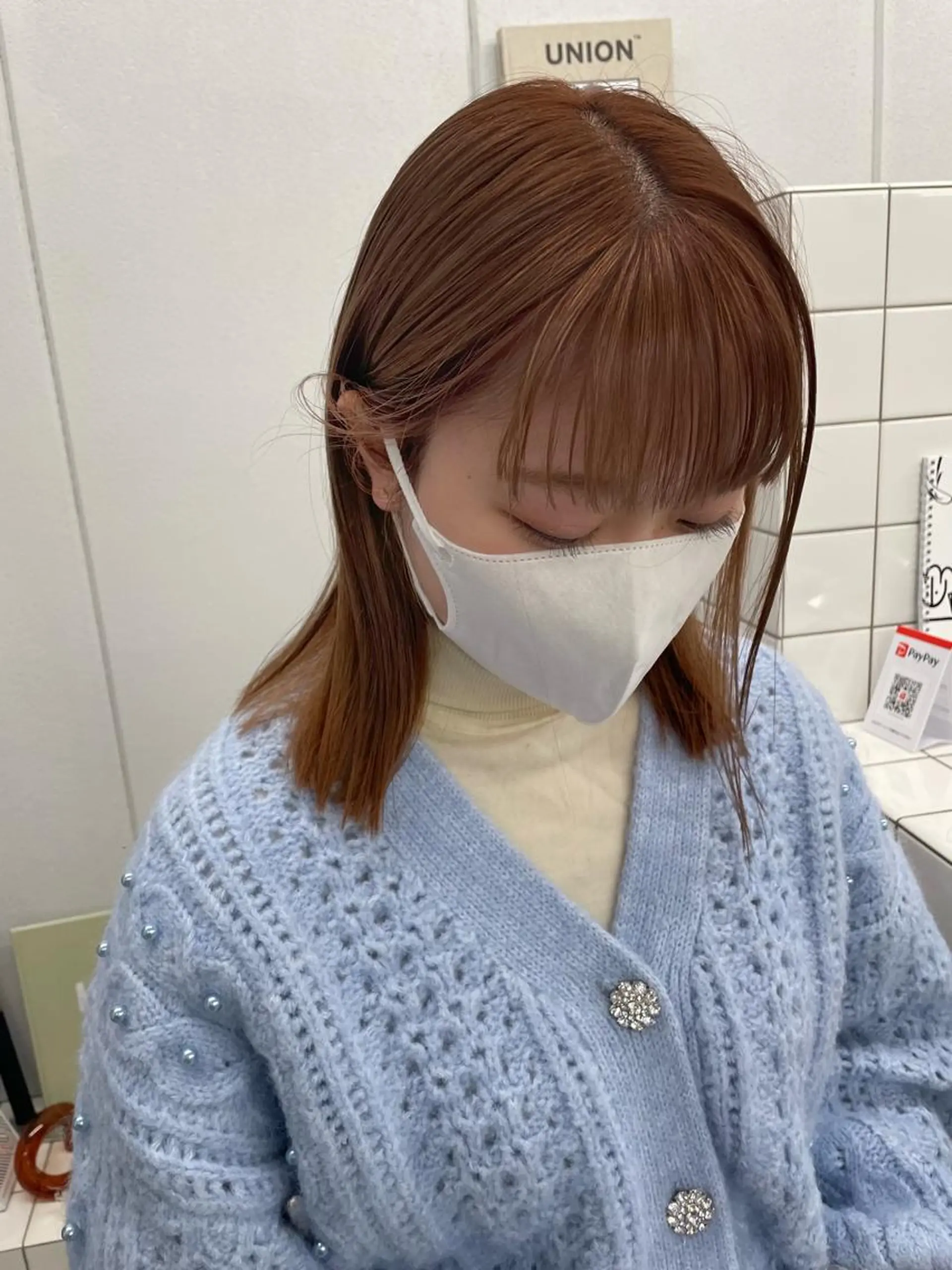 ミディアム カラー ヘアカラー トリートメント 関 京磨のヘアスタイル