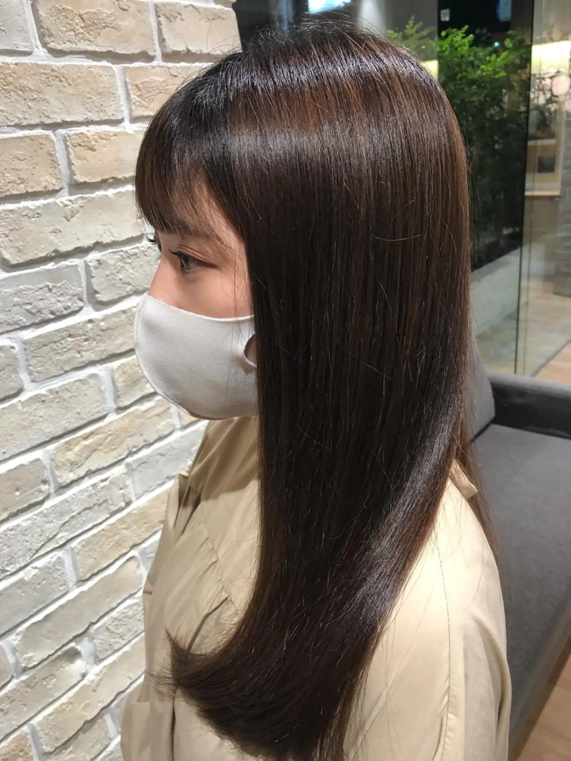 ロング ⬛️⬜️髪質改善⬛️ ⬜️藤川慎太郎のヘアスタイル