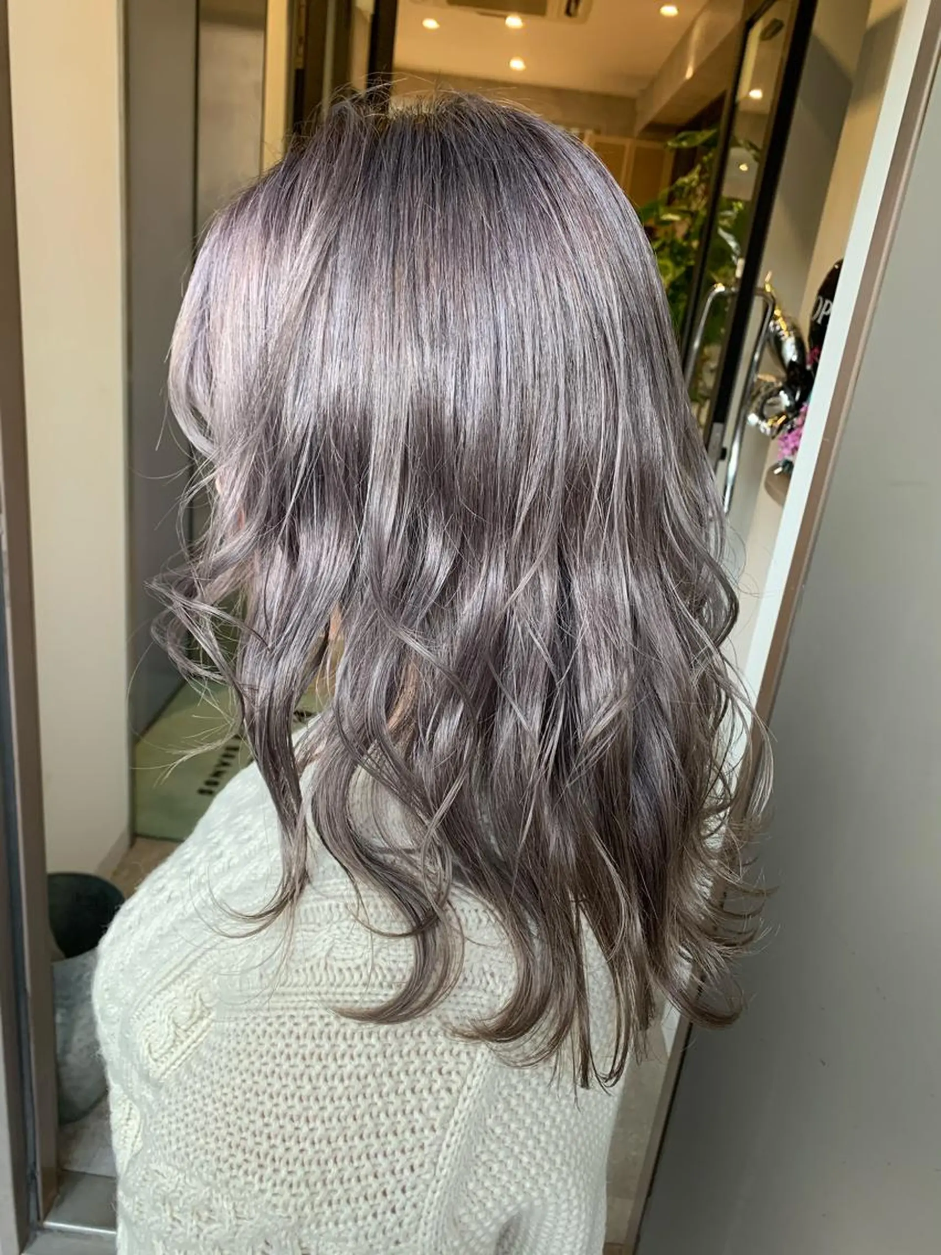 セミロング カラー 髪質改善will hairdesignのヘアスタイル
