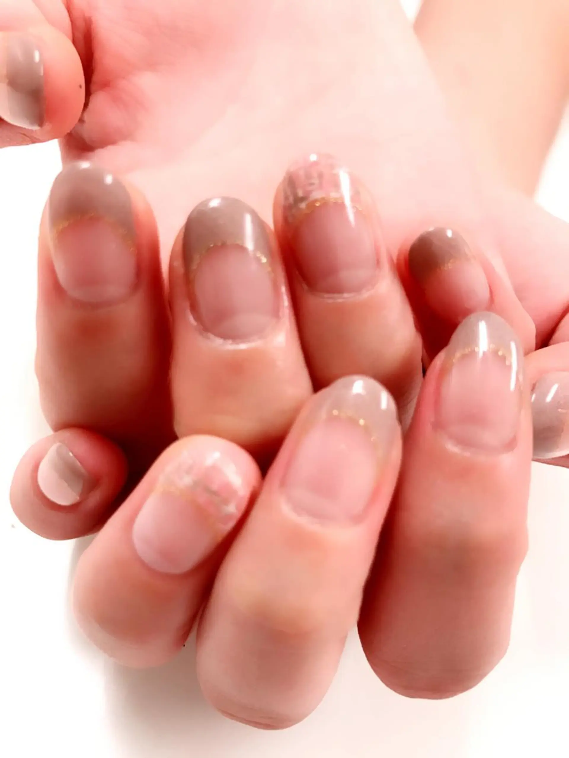 ネイル アートネイル ツイードネイル Sunny side nailのネイルデザイン