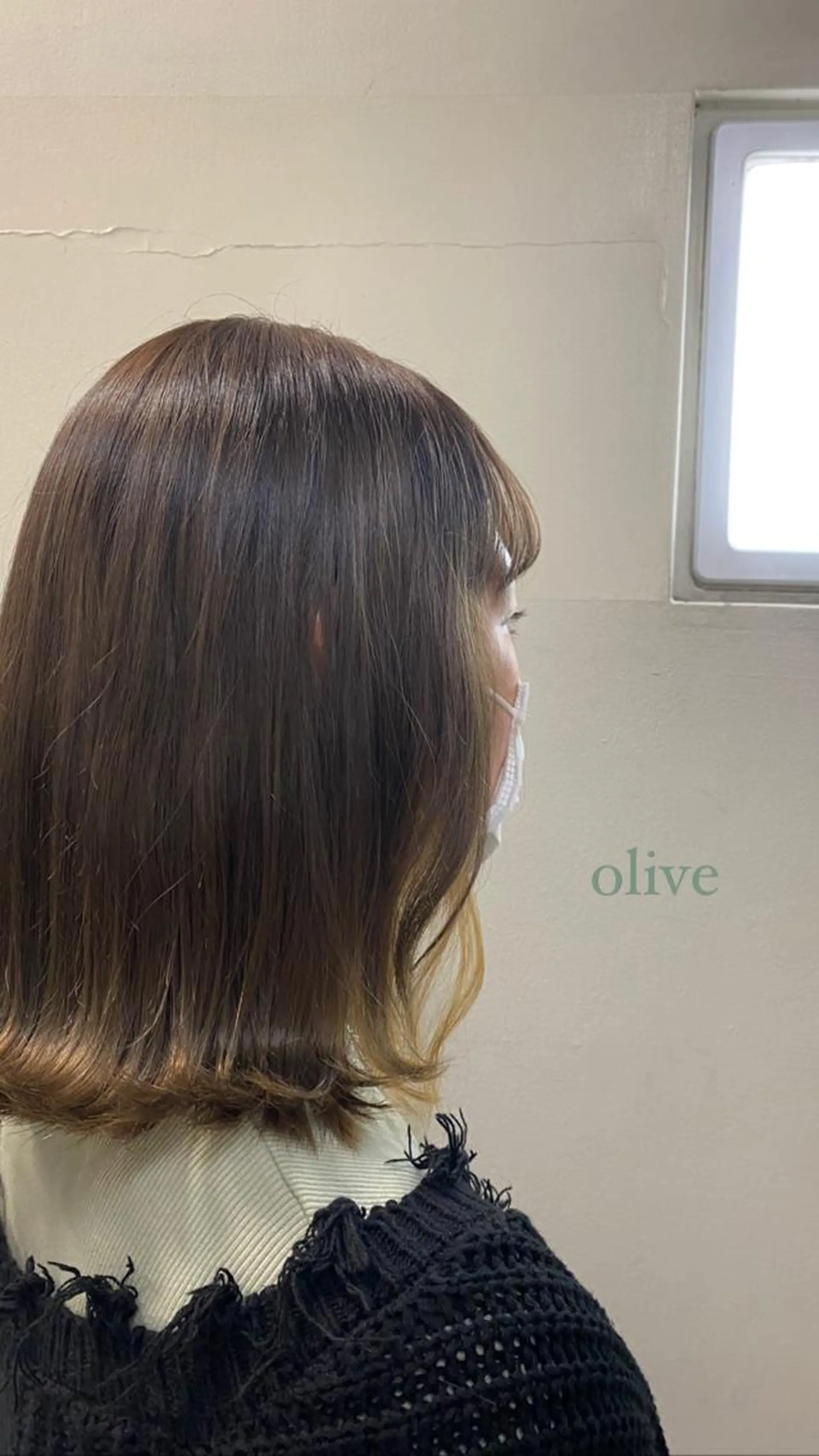 カラー PiED DE POULE POCHE所属・酒井 陽南乃のヘアスタイル