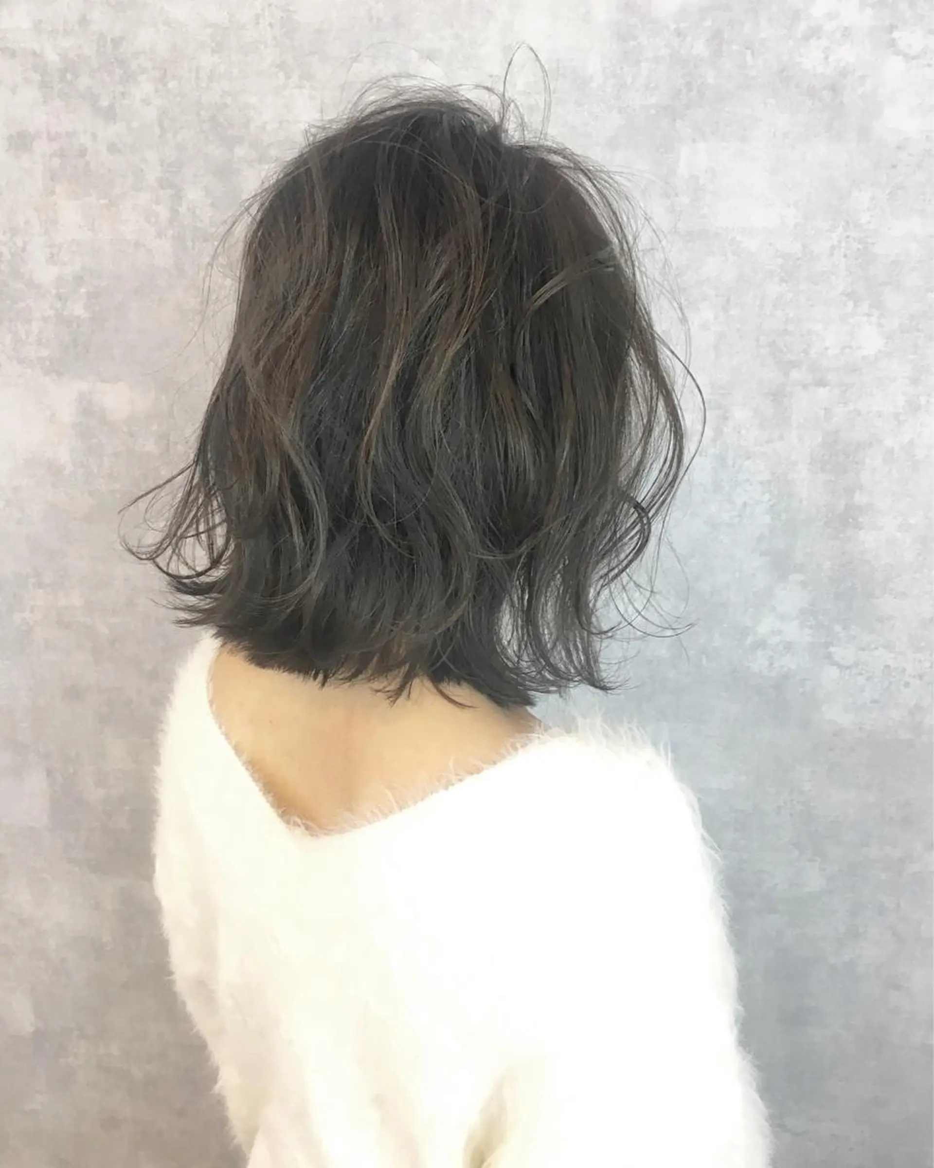 ミディアム カラー レイヤーカット BLend 渋谷のヘアスタイル