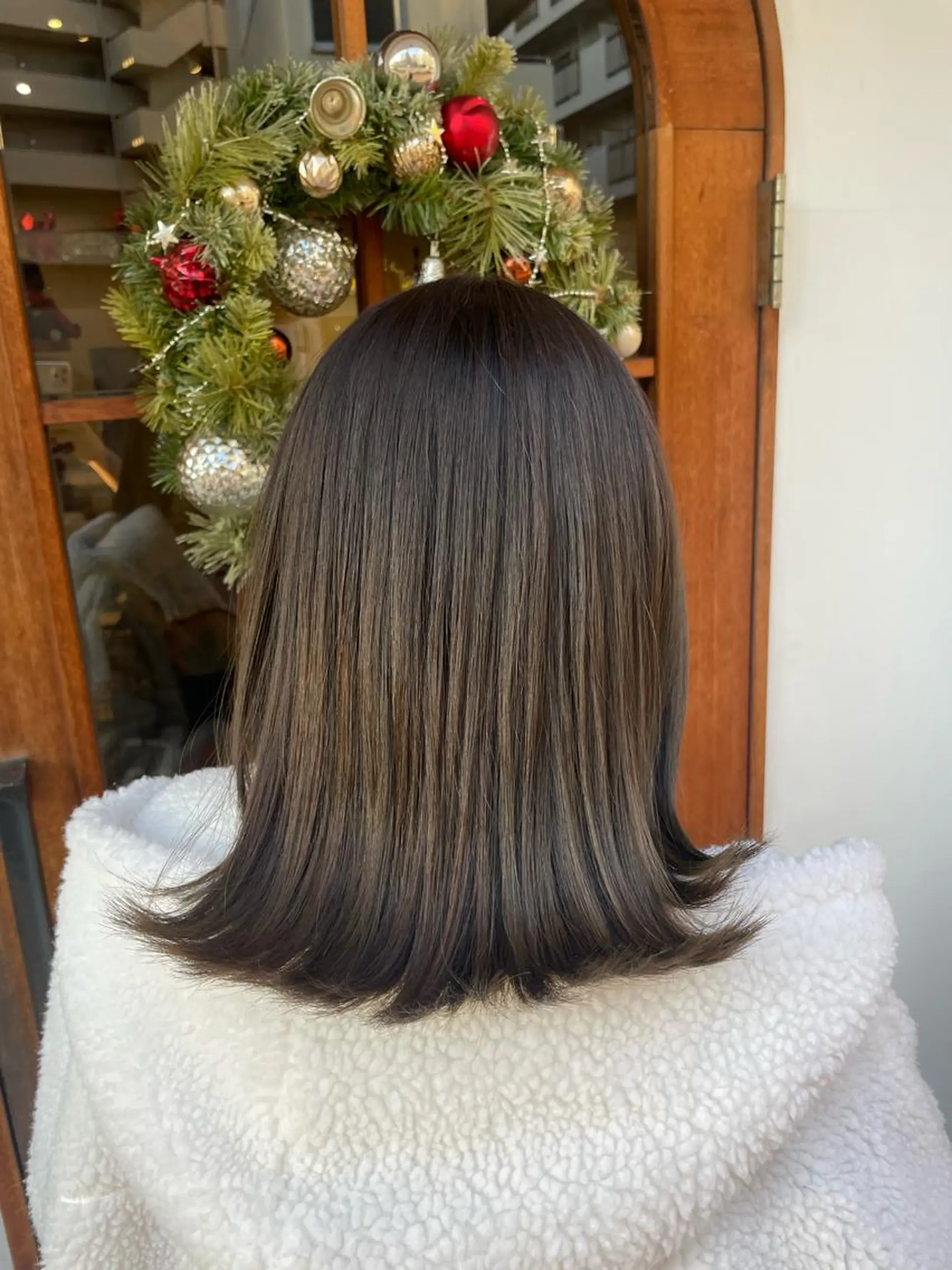 ミディアム カラー いまじゅく あおいのヘアスタイル