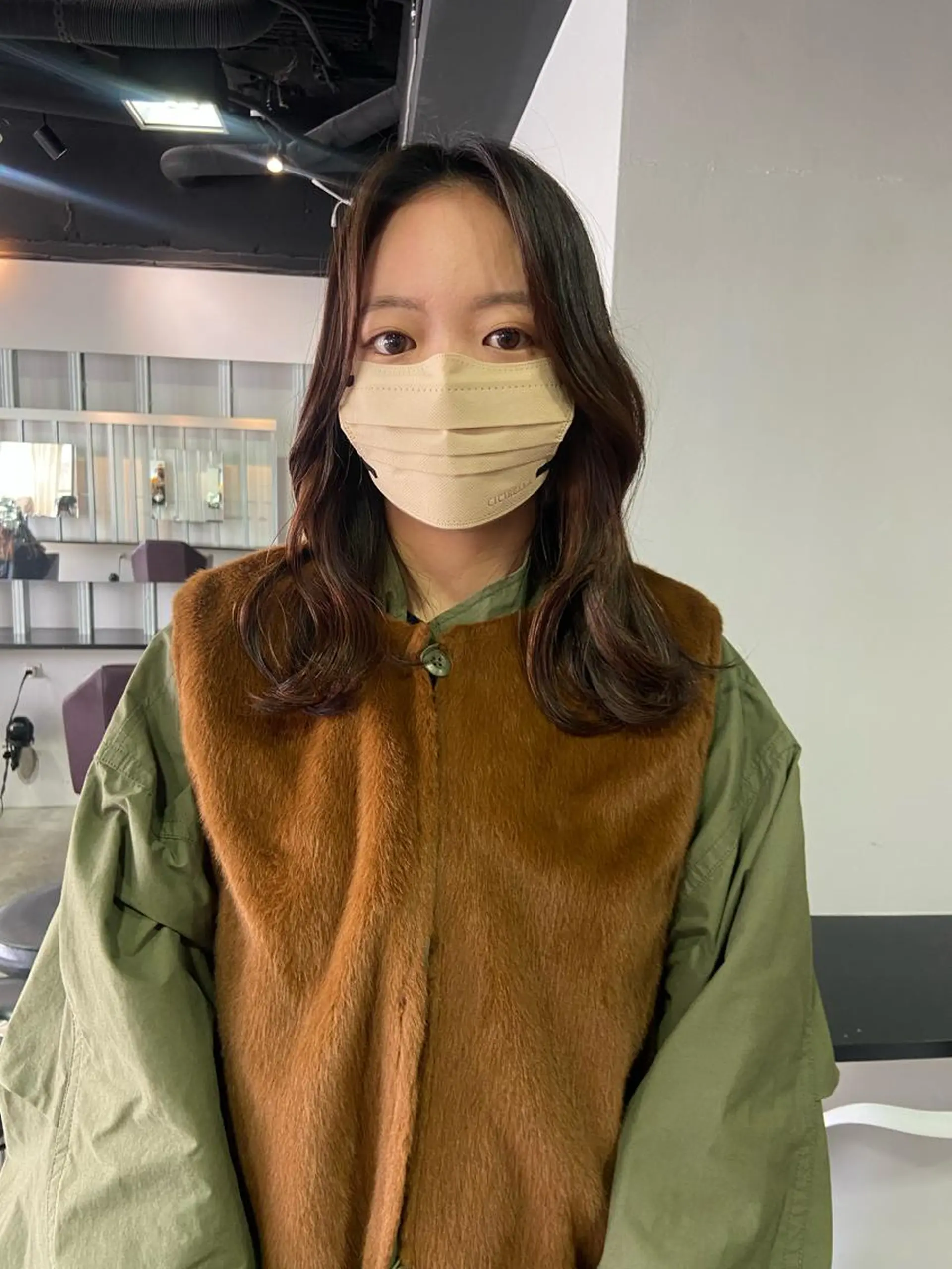 ロング 地毛風艶カラー🌿 喜多夏海のヘアスタイル