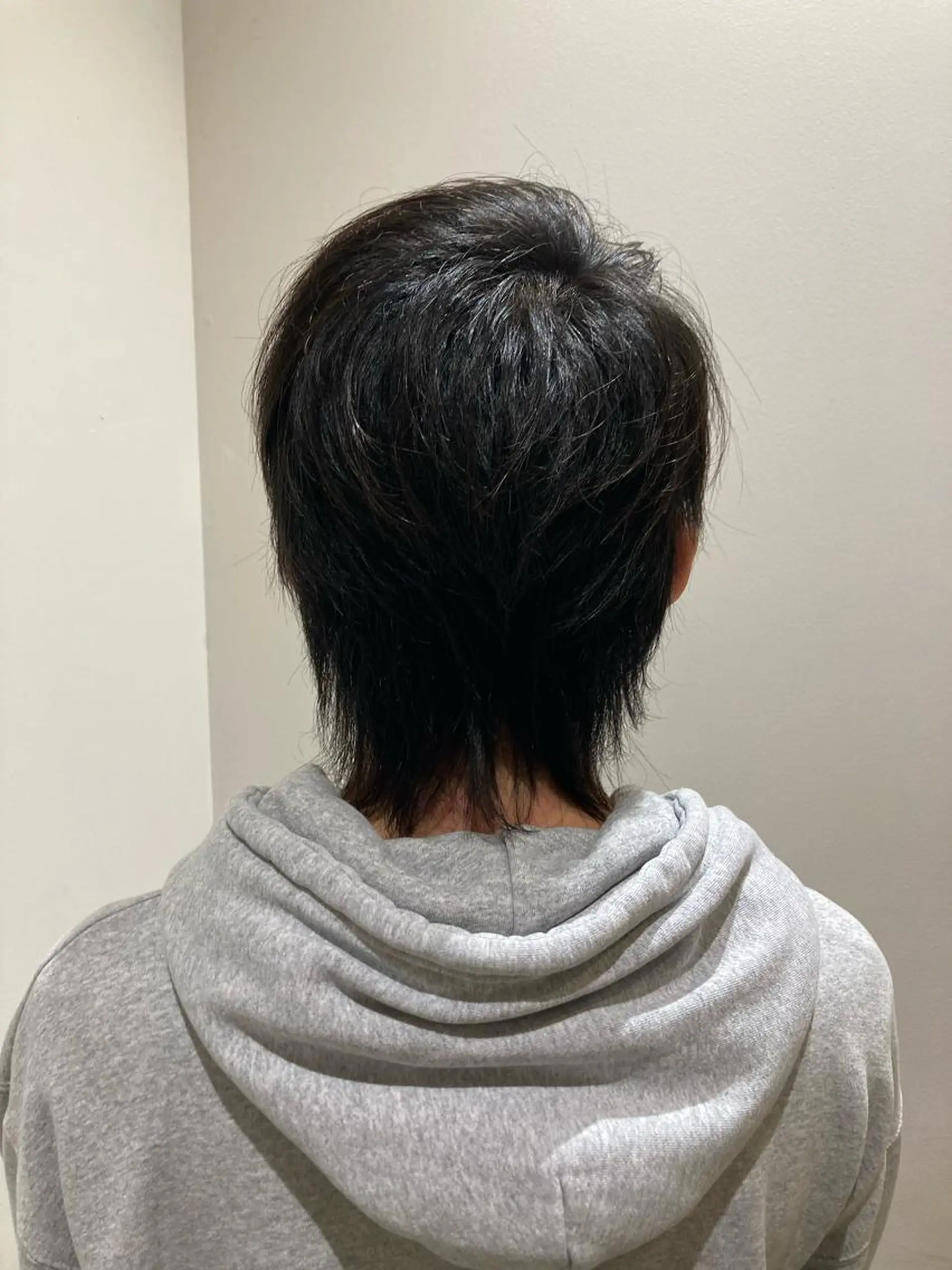 メンズ メンズウルフカット ウルフカット カット 折本 沙織のヘアスタイル