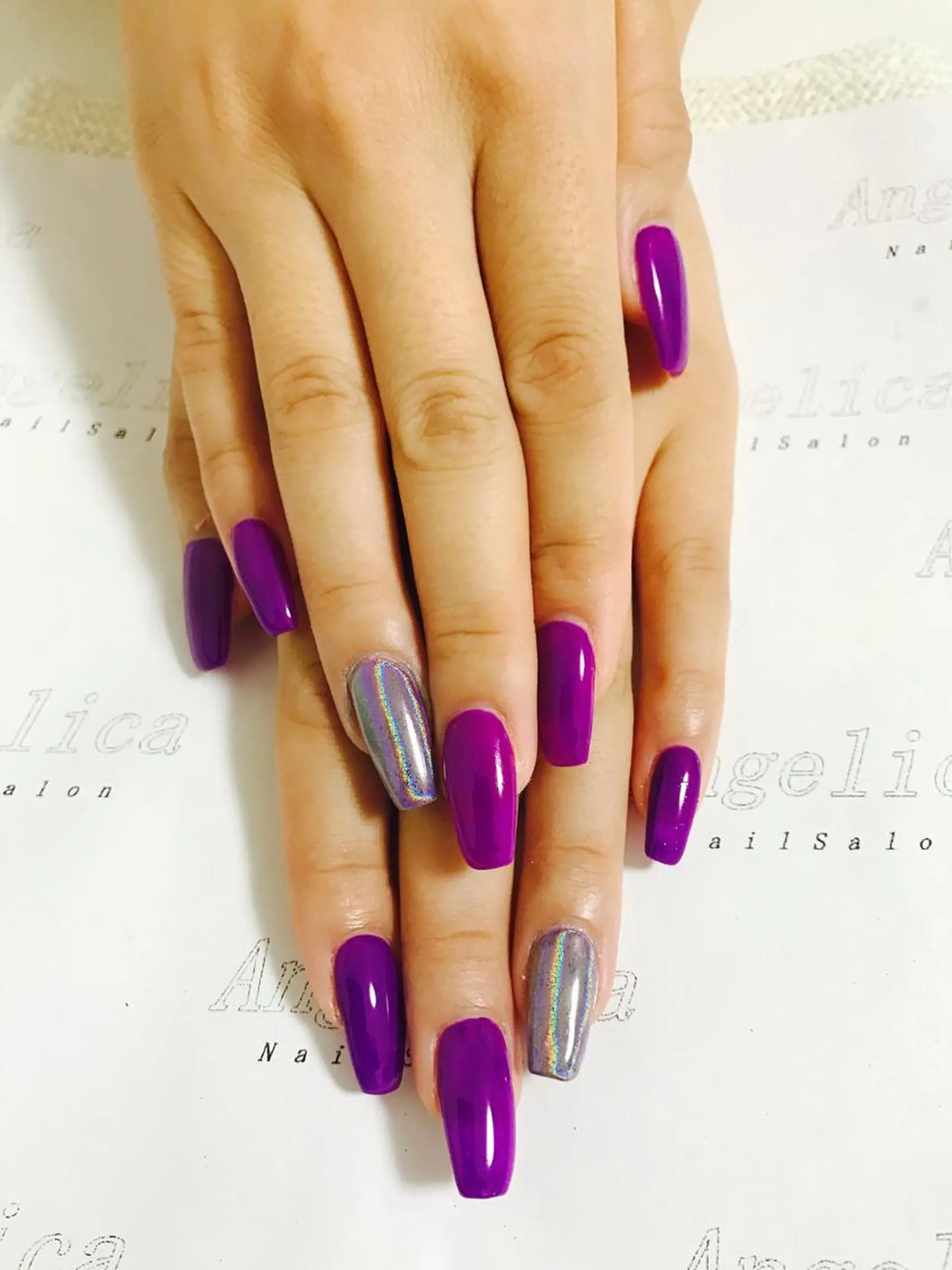 ネイル Angelica ネイリストのネイルデザイン