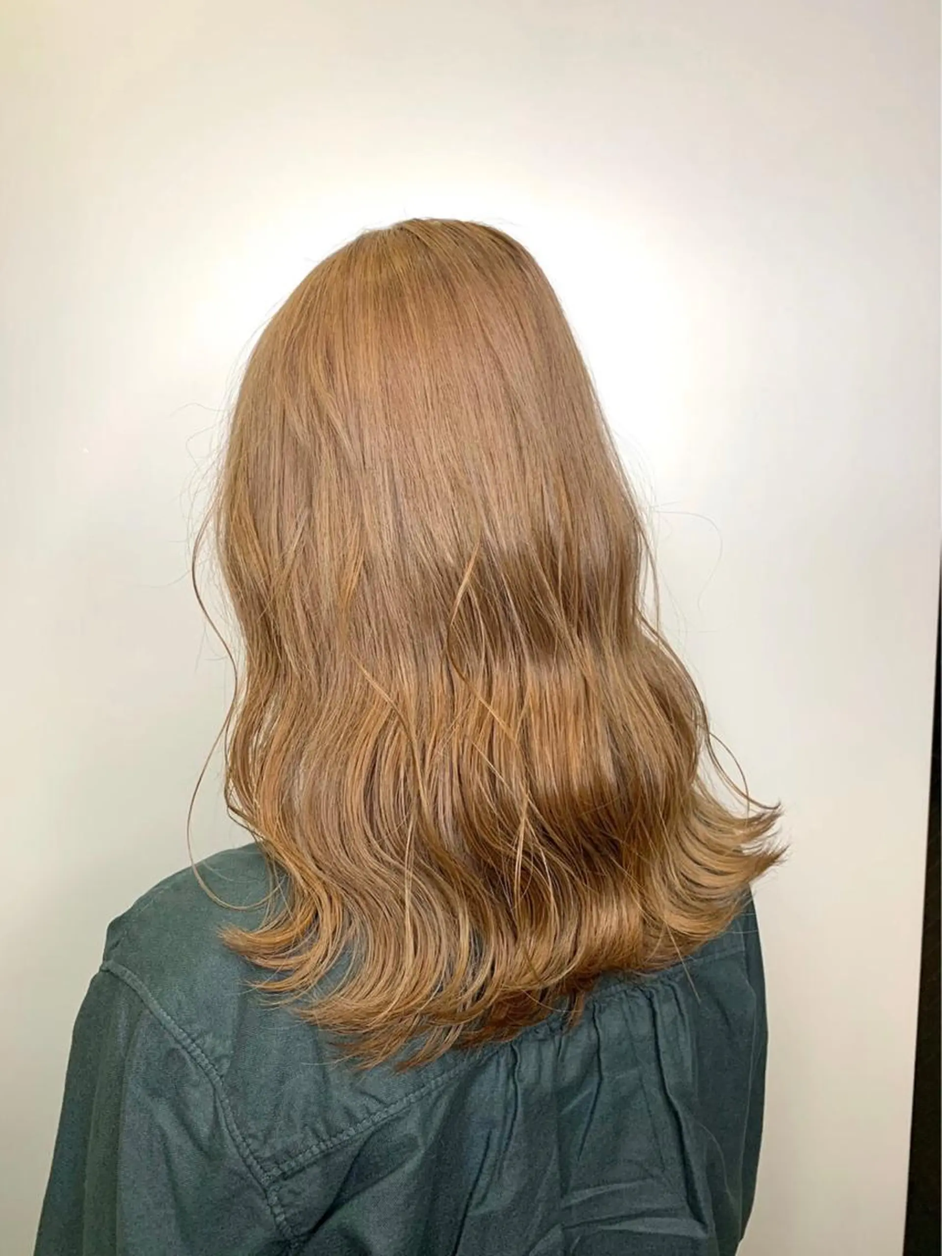 セミロング カラー ヘアカラー トリートメント ヘアセット 💘透明感カラー💘 沖本 将宏のヘアスタイル