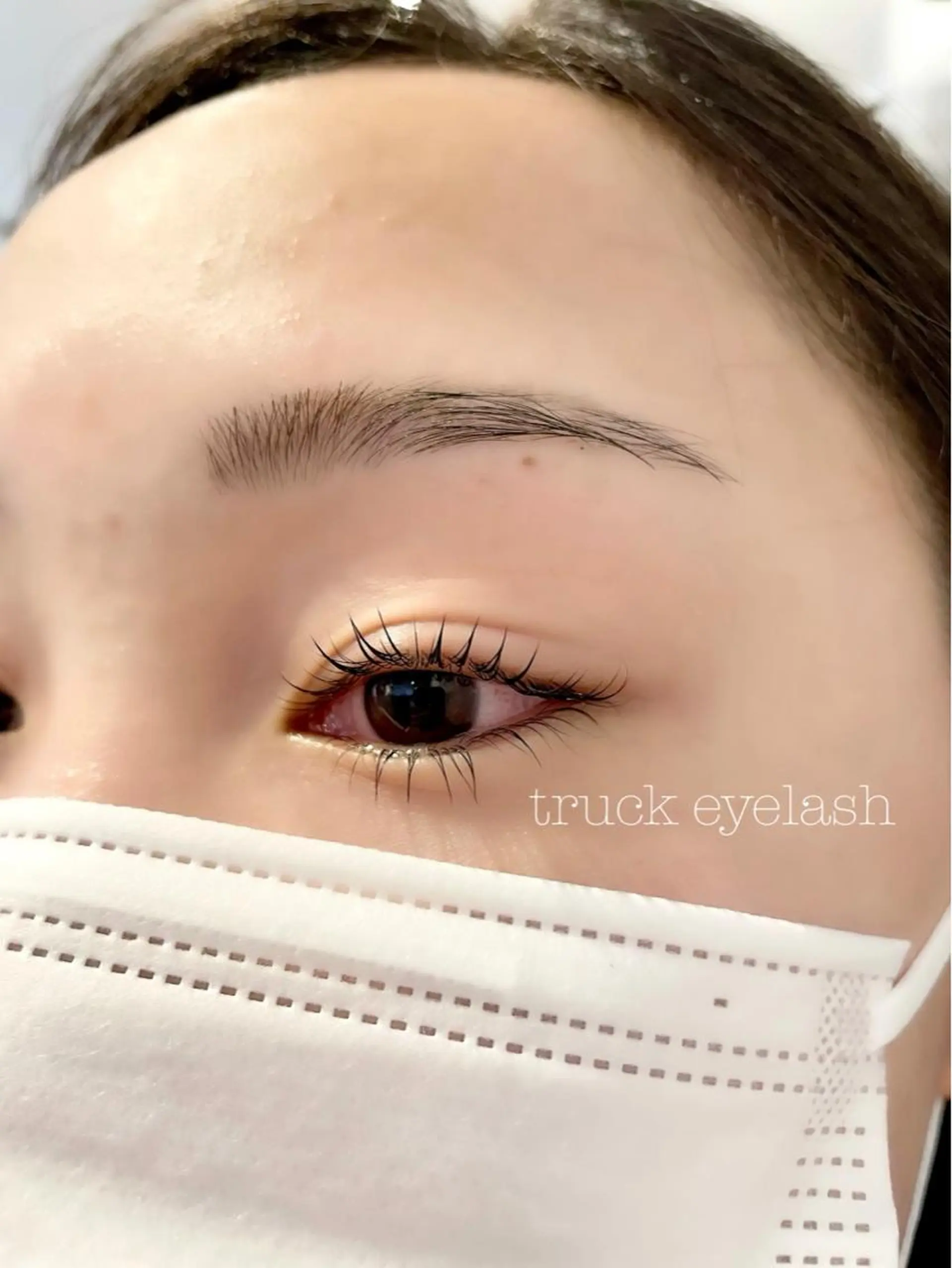 マツエク・マツパ ナチュラル truck阿倍野所属・truck 渡邊 侑季の眉毛・アイブロウイメージ