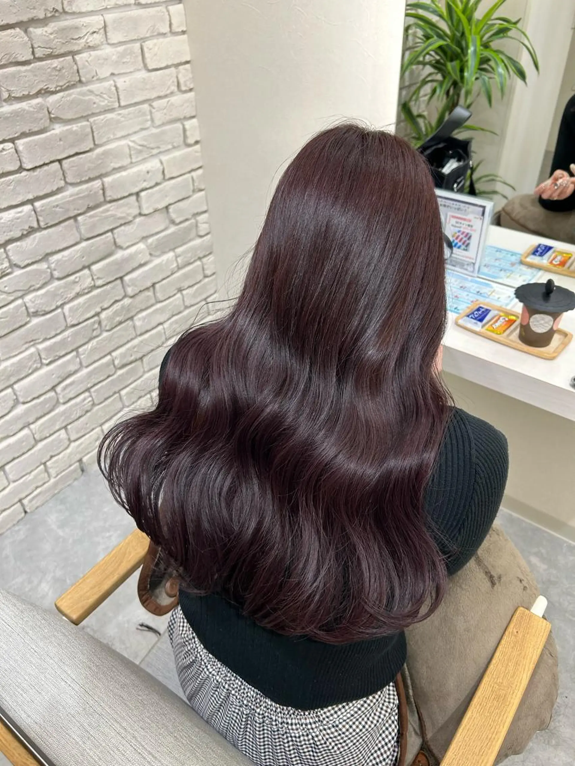 ロング カラー ヘアアレンジ ラベンダーカラー ラベンダーピンク ピンクカラー ヘアカラー トリートメント 髪質改善&艶感カラー 🪄岡井美結のヘアスタイル