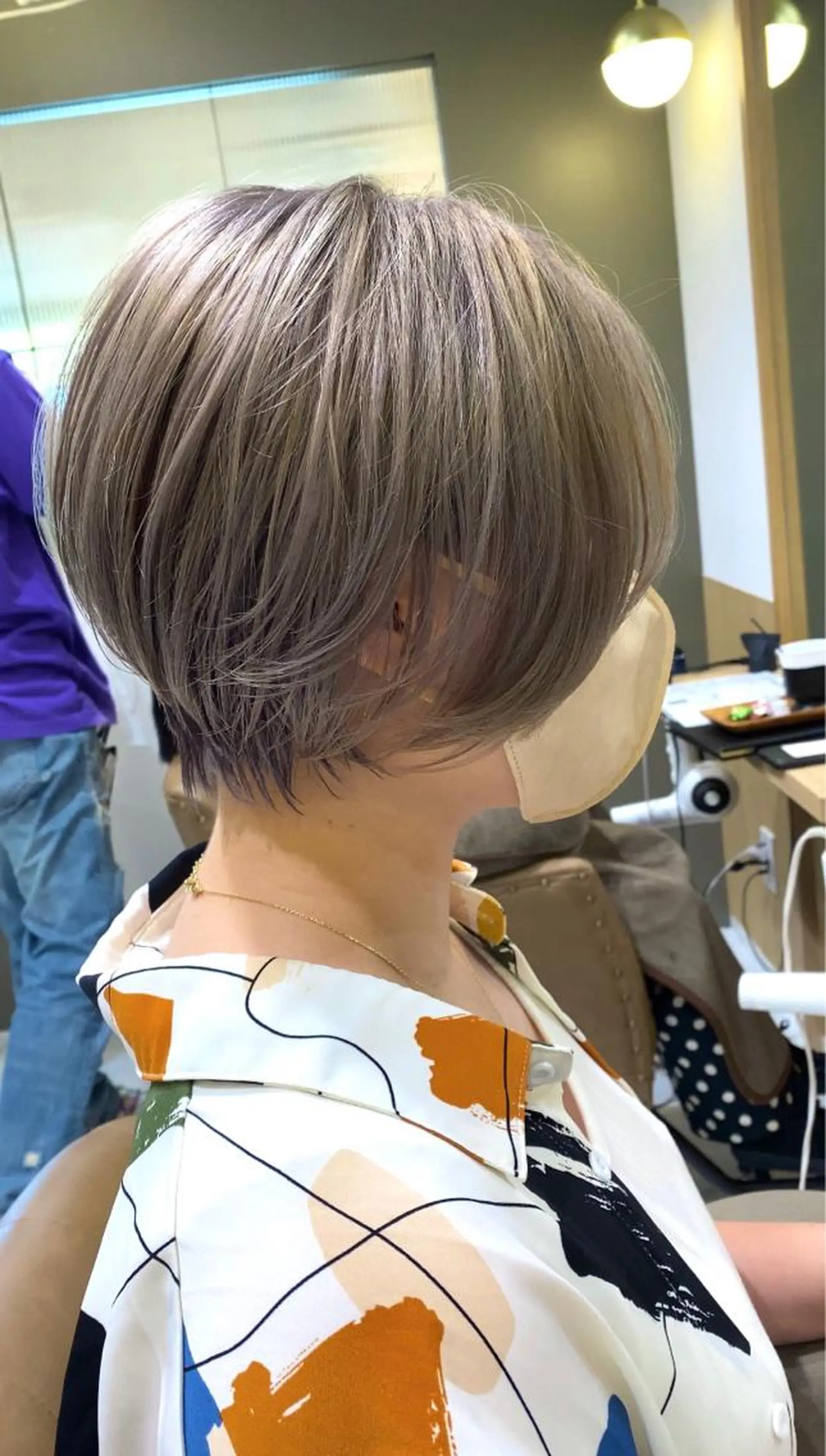 ショート ショートヘア カット ヘアカラー 坂井 茅聖のヘアスタイル