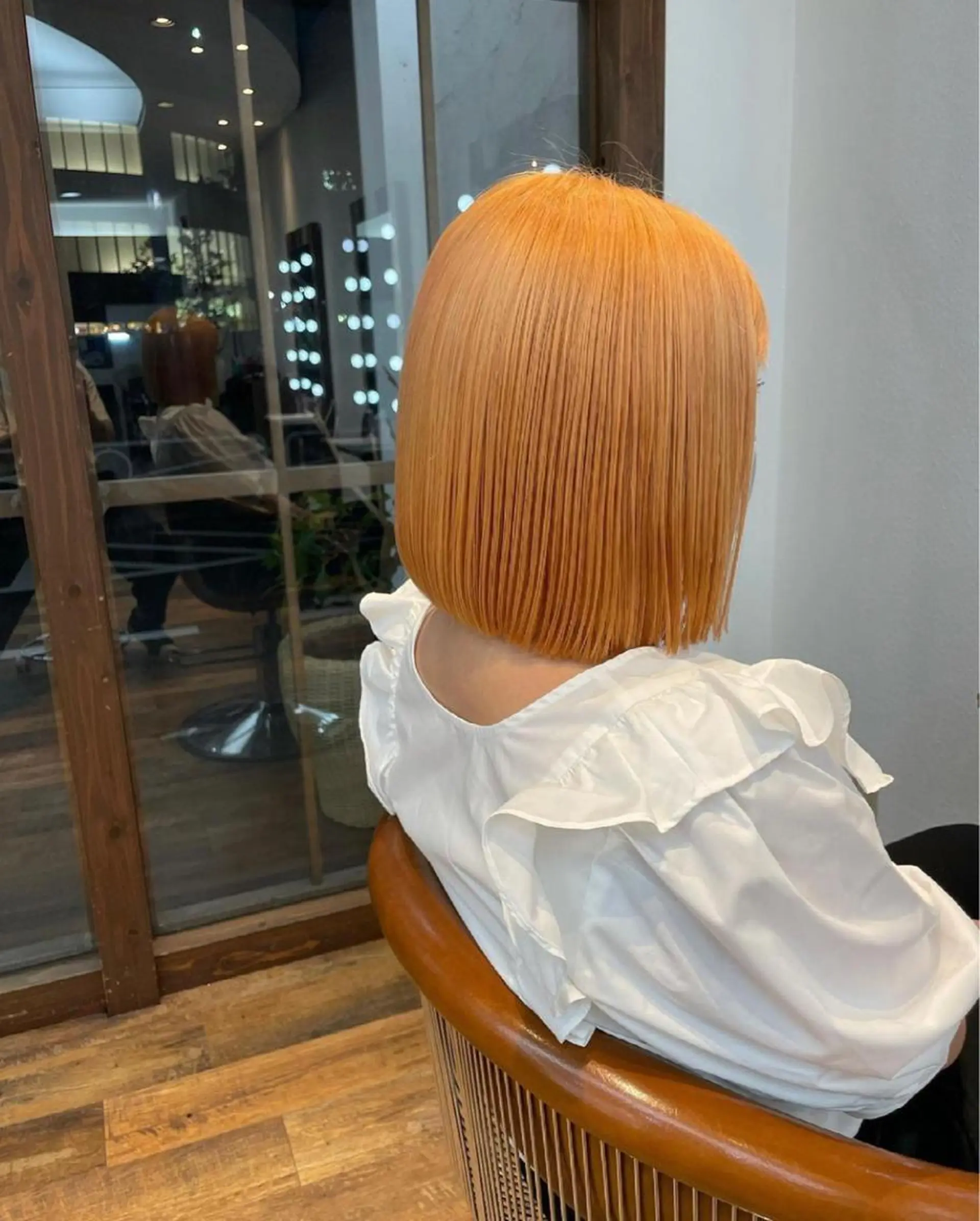 ミディアム タイムズサロン名駅所属・まい/名古屋駅 🦋ブリーチカラーのヘアスタイル