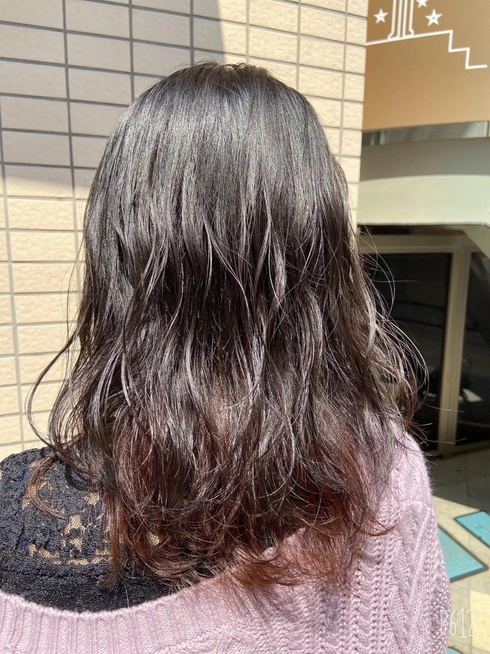 ミディアム レイヤーカット カット トリートメント 菊地 美憂のヘアスタイル