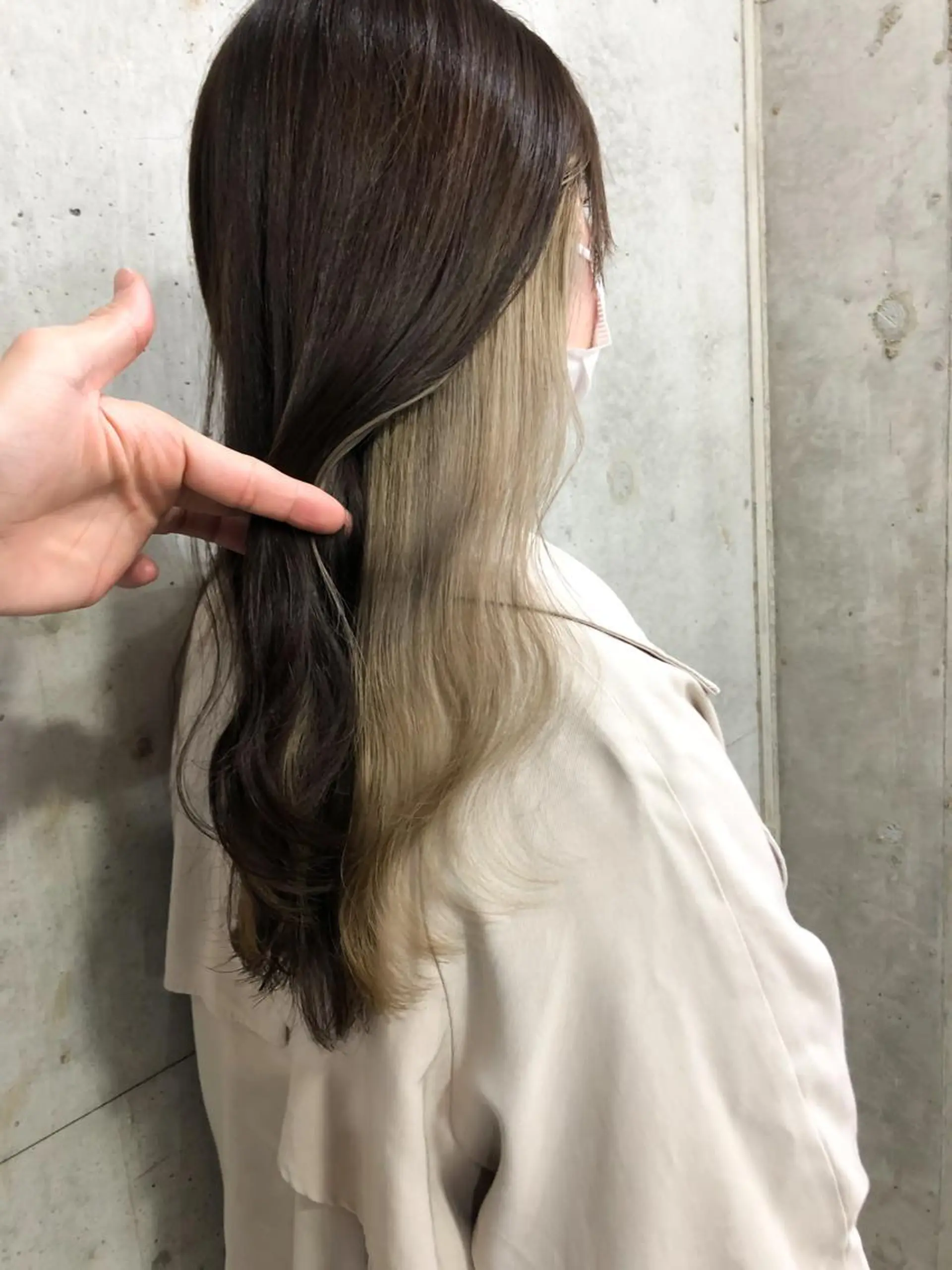 ロング カット ヘアカラー トリートメント ボブ×縮毛矯正 ryotaのヘアスタイル