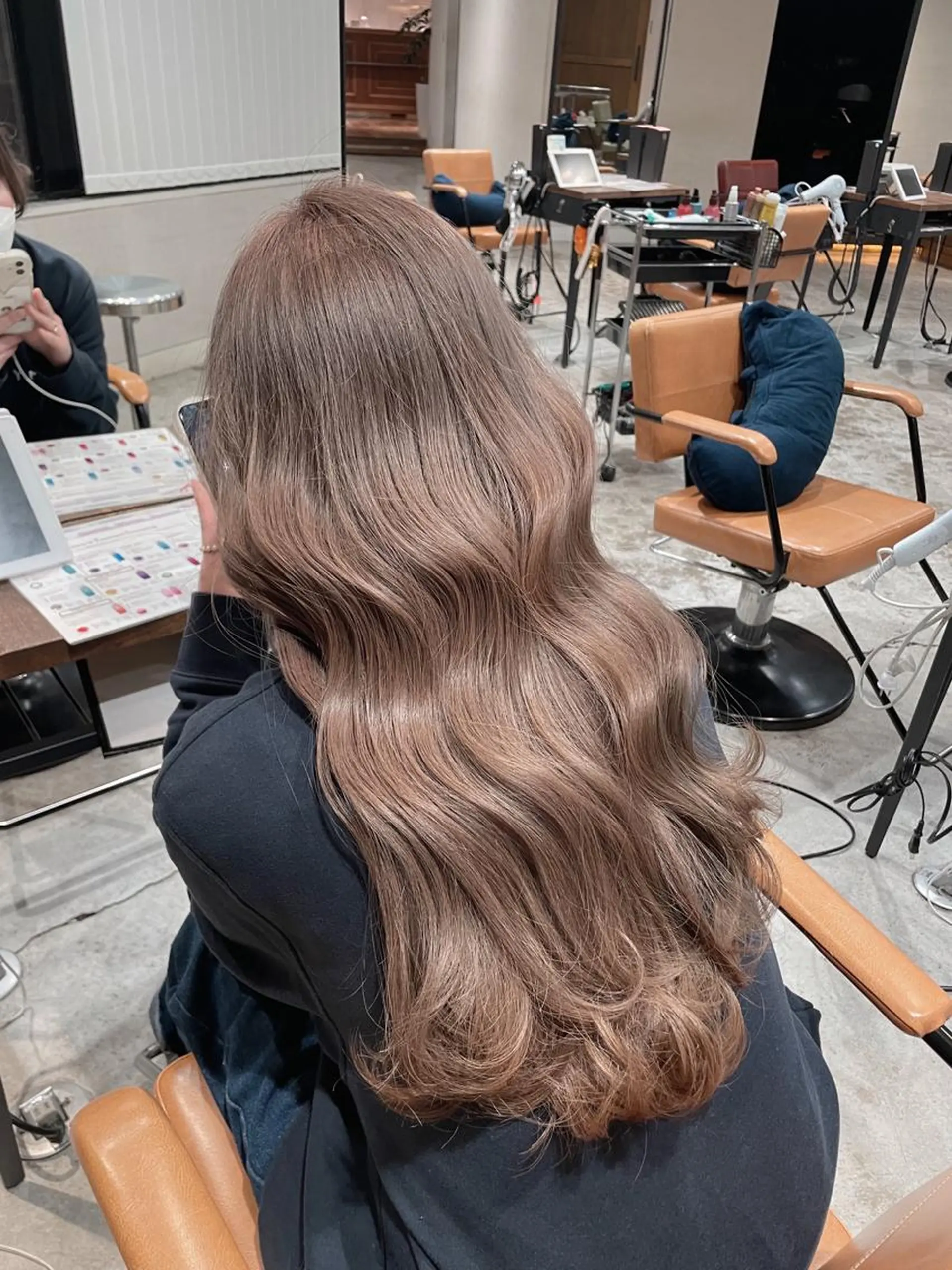 ロング レイヤーカット 似合わせ/レイヤー /顔まわり/池田歩樹のヘアスタイル