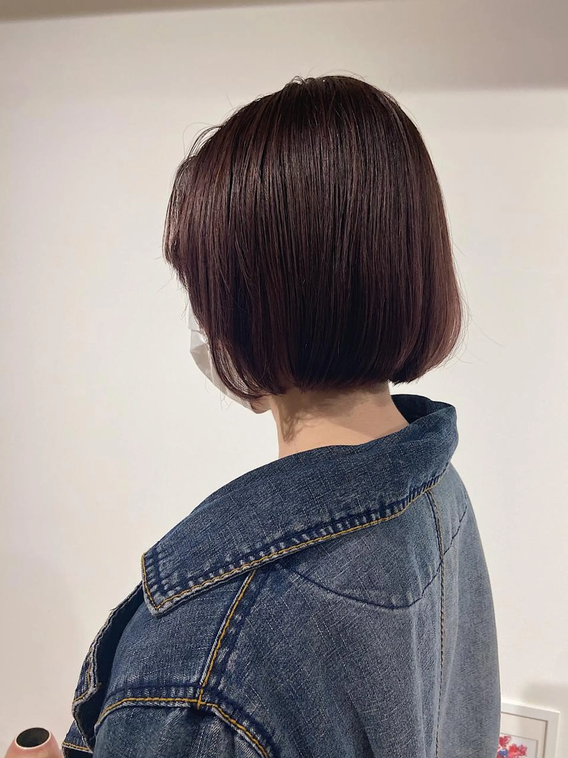 ミディアム カラー ボブ STAN WOOD所属・似合わせcut 🔥yutakaのヘアスタイル