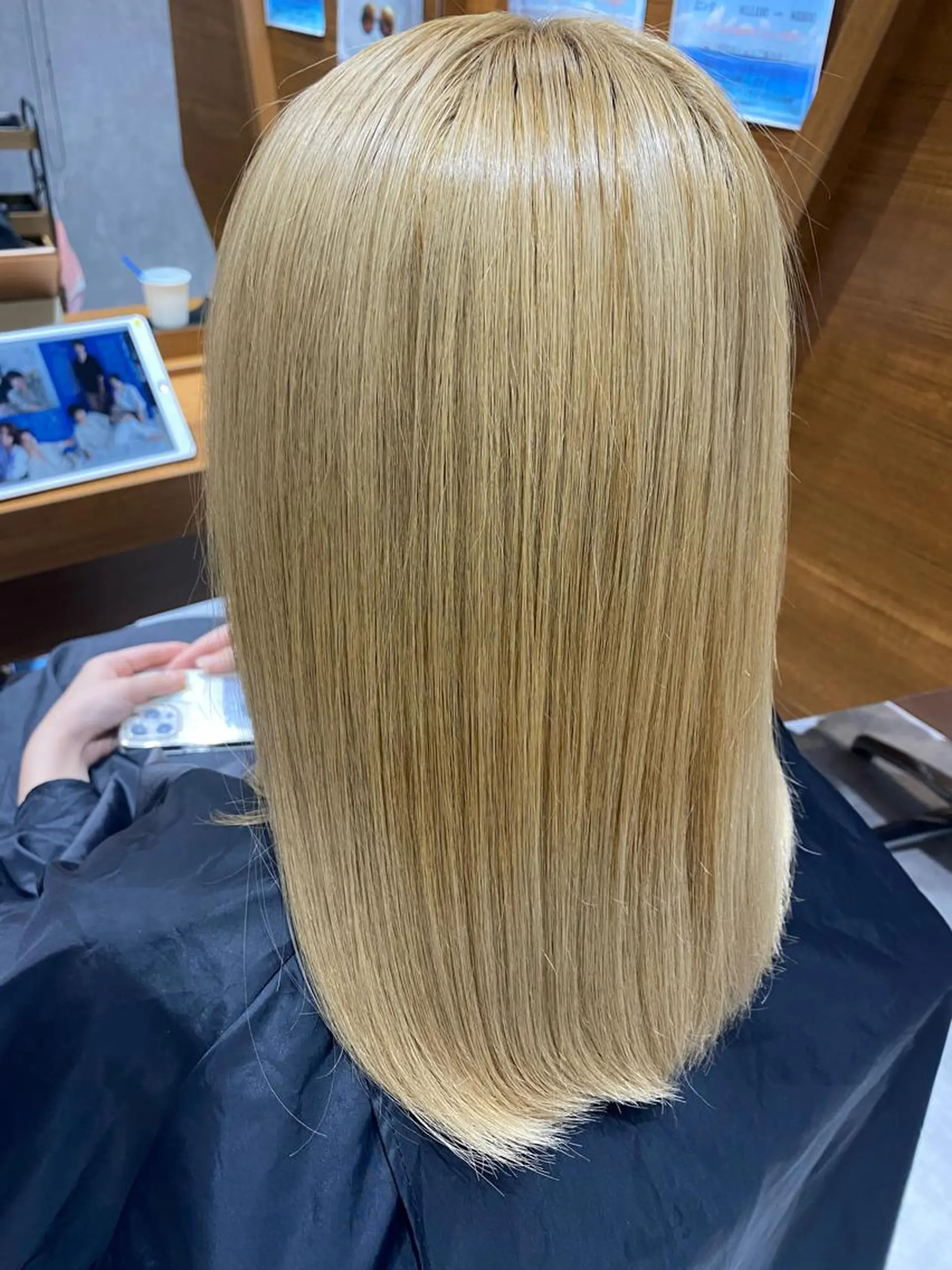 ロング トリートメント 酸熱トリートメント HARUKIMINATO横浜所属・デザインカラー モデル募集🌈のヘアスタイル