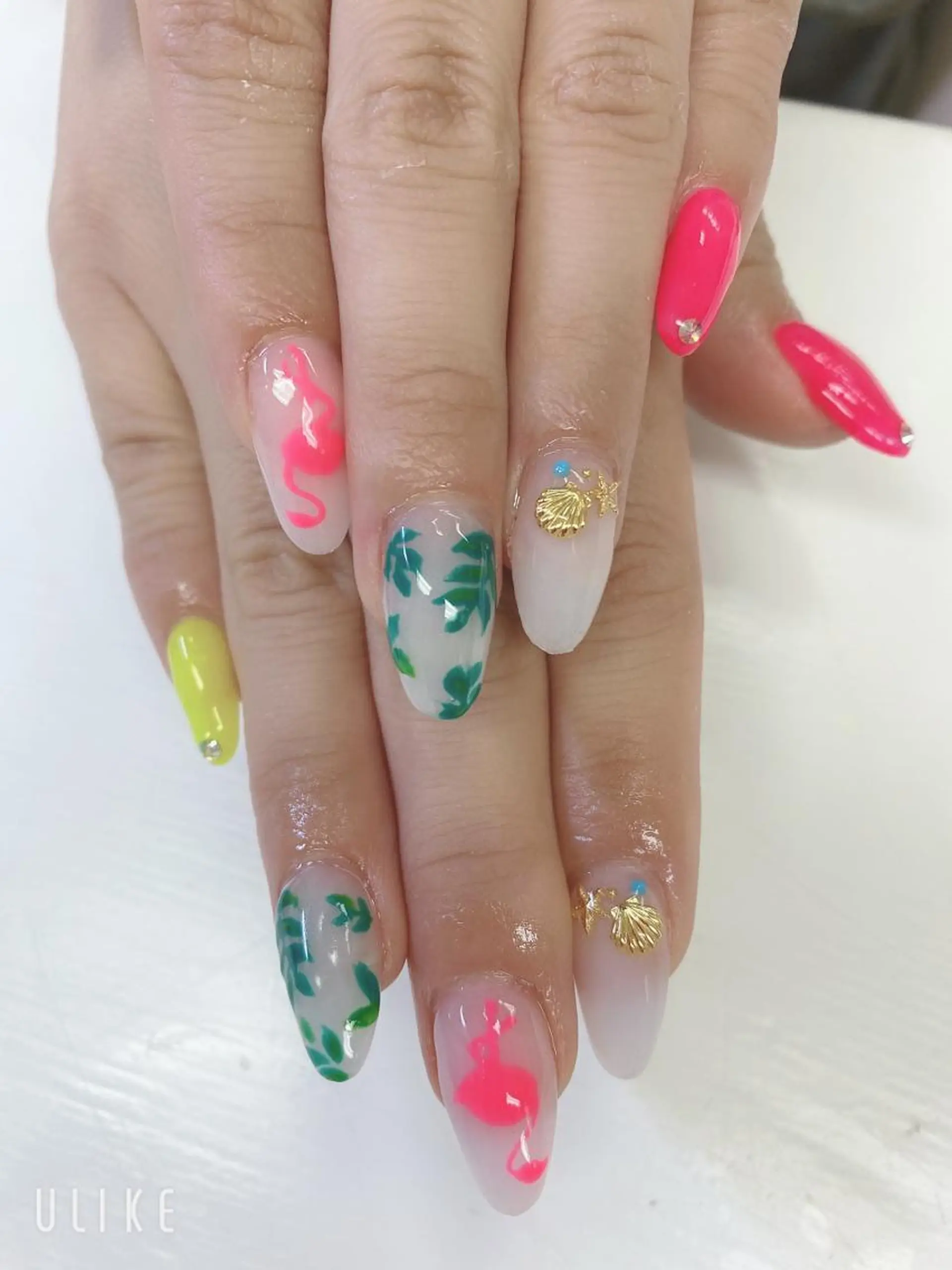 ミディアム JNA認定講師🌸 RIEのネイルデザイン