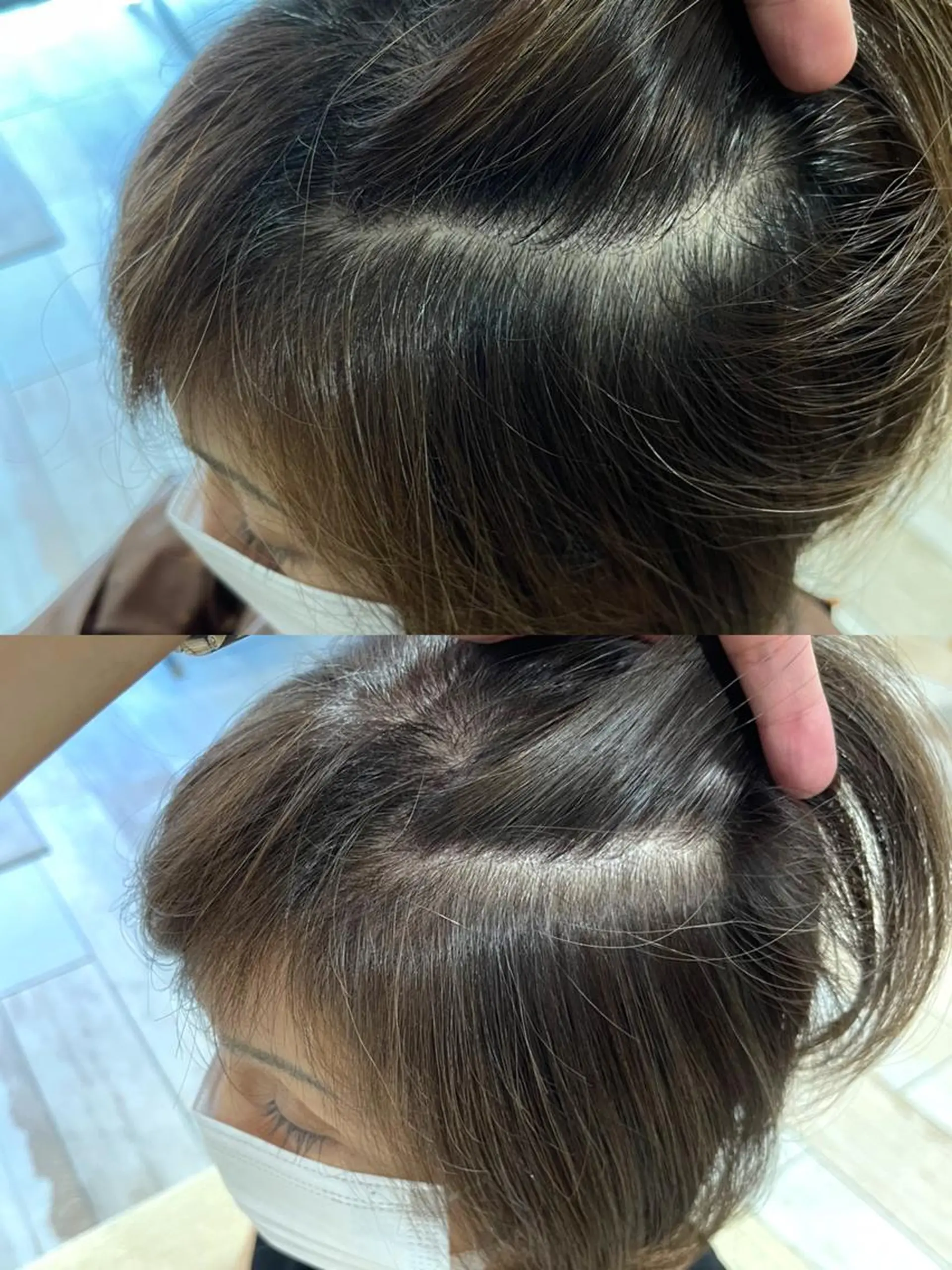 カラー 馬場智哉 白髪ぼかしハイライトのヘアスタイル