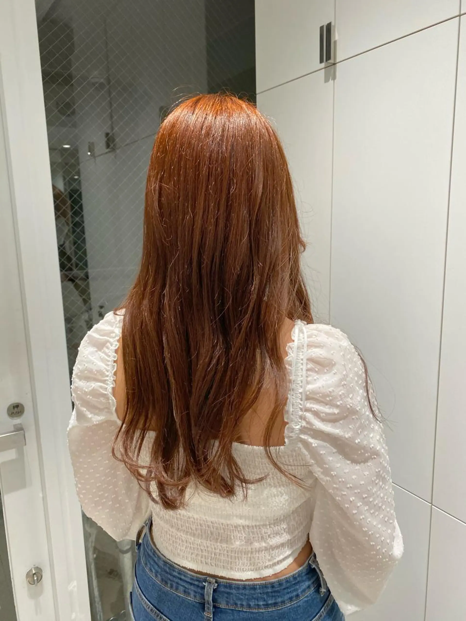 ロング カラー ヘアカラー トリートメント ヘアセット ナチュラル/韓国💎 haruka 💎のヘアスタイル