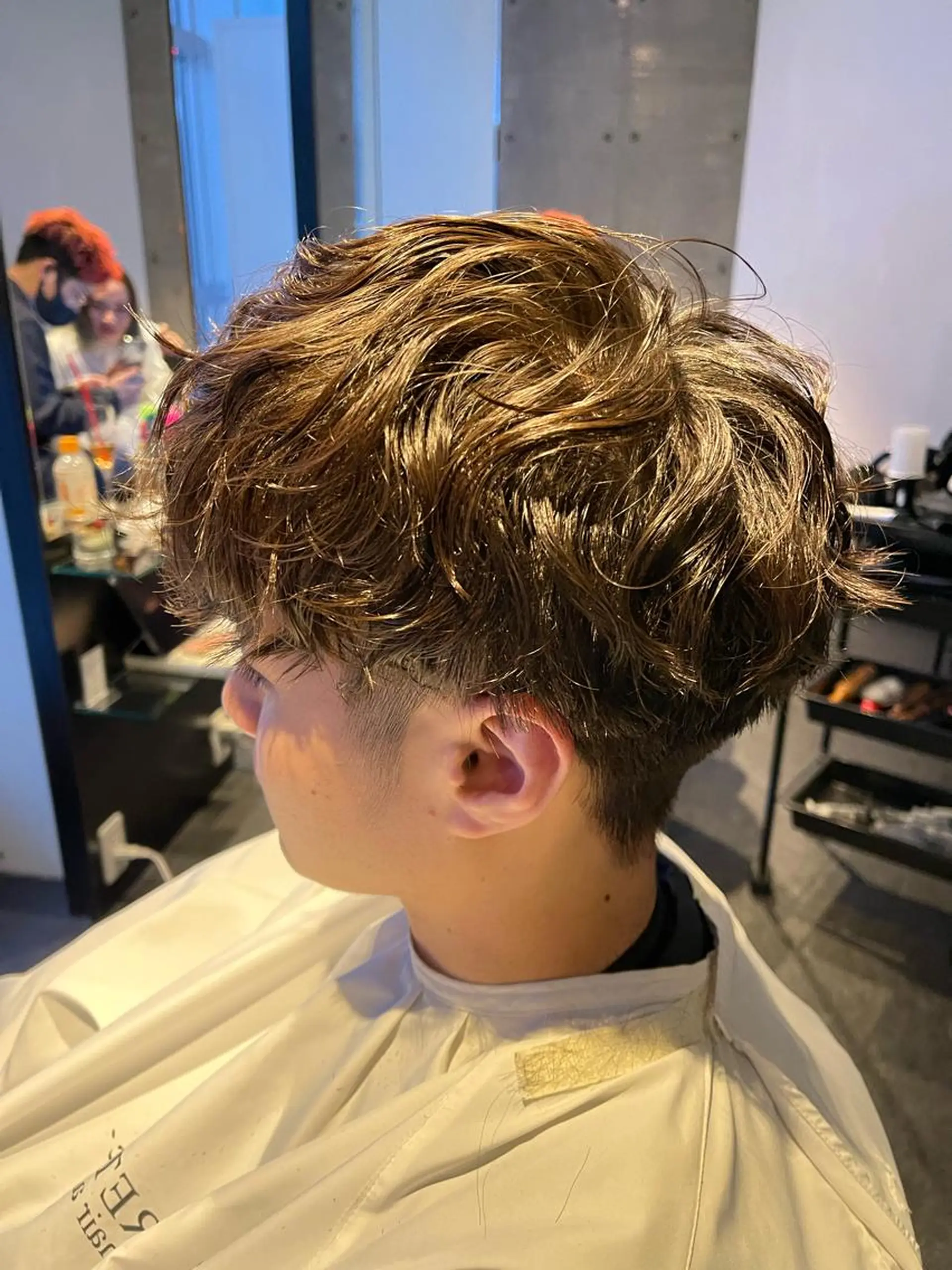 ショート メンズ メンズパーマ トリートメント 久保田 和正のヘアスタイル