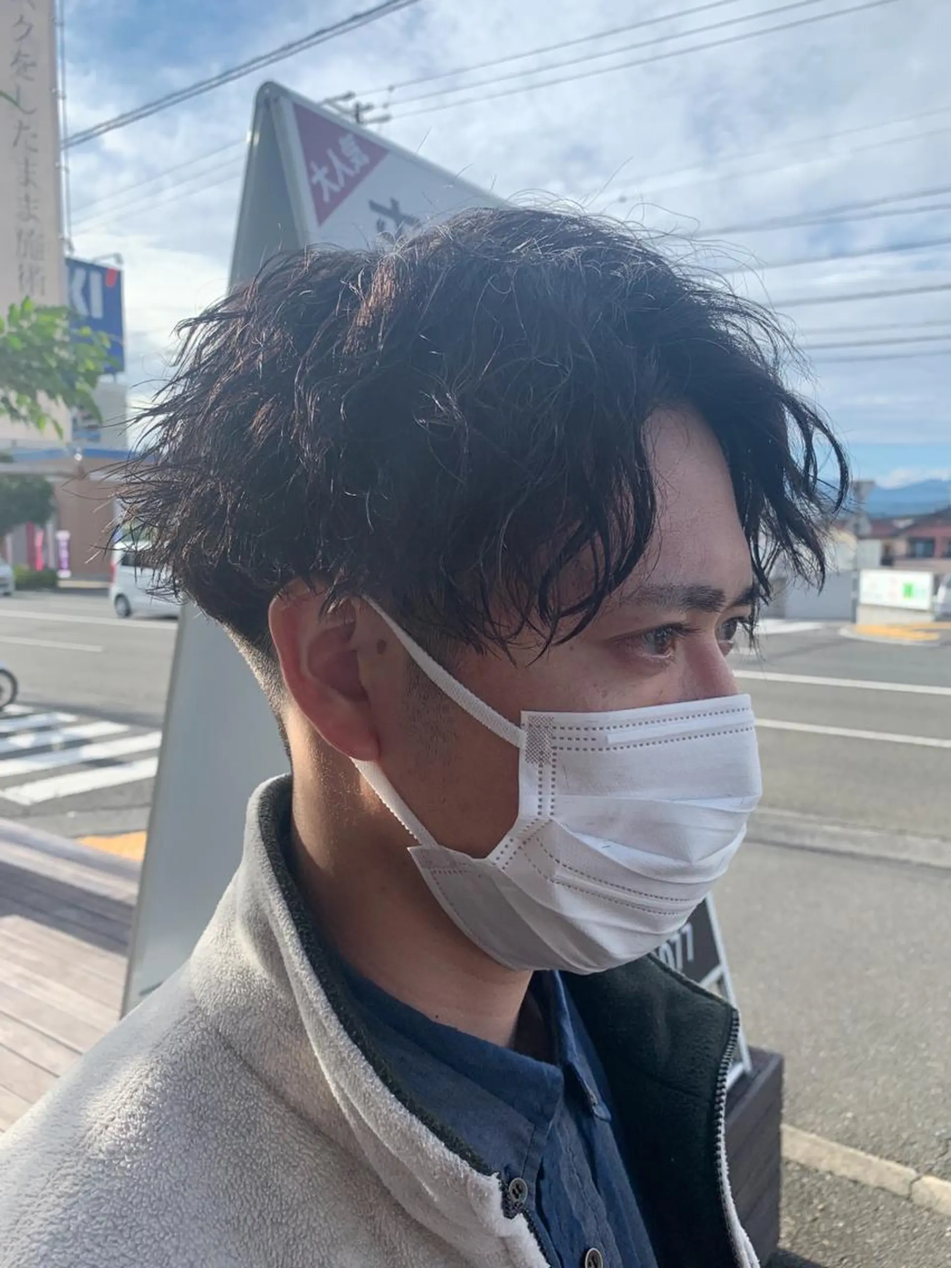 ショート 草薙/メンズパーマ 稲葉のヘアスタイル