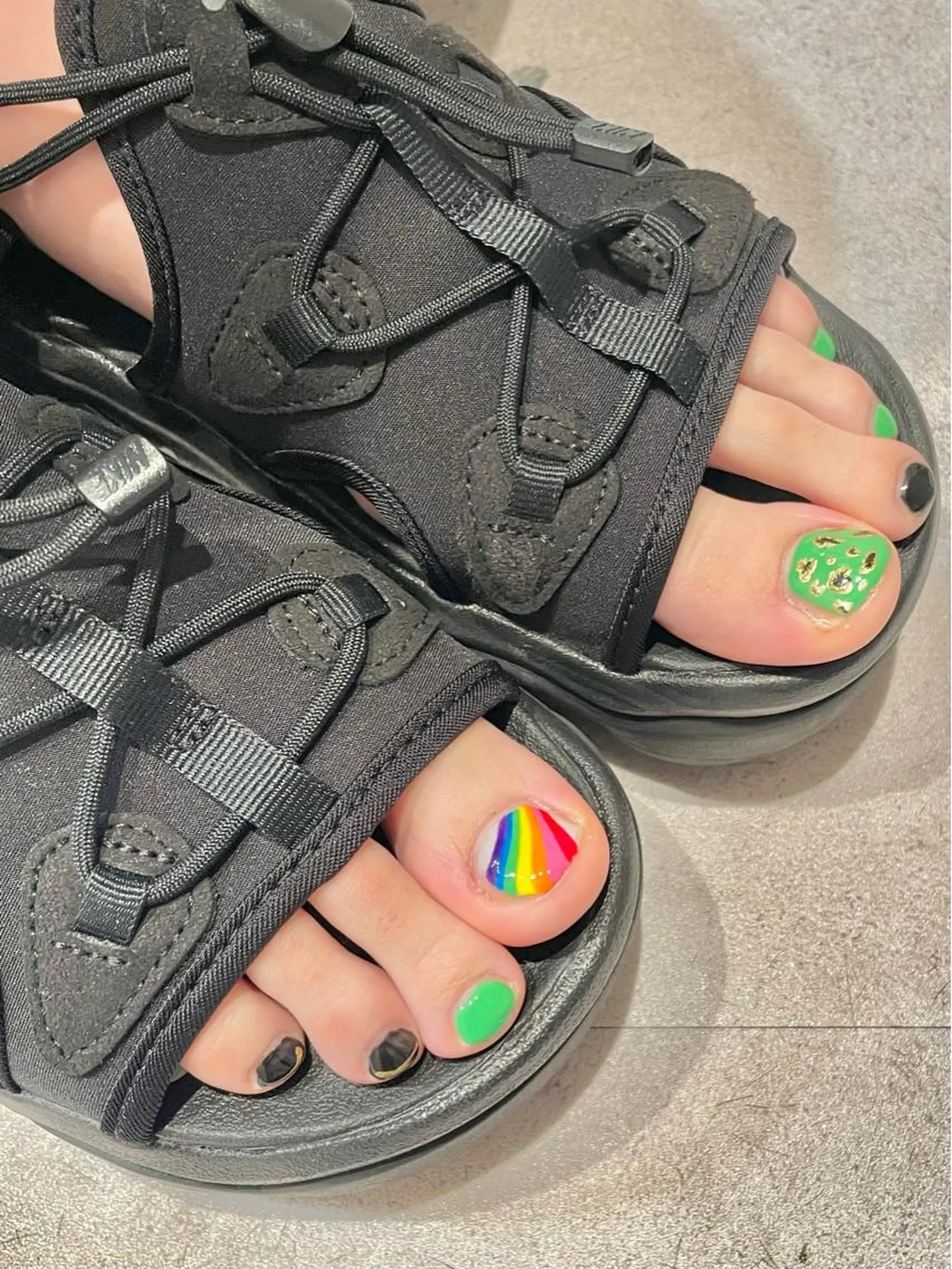 ミディアム ヘアアレンジ ネイル マツエク・マツパ 韓国マツエク/まつパ 🎀misaki🎀のマツエク・マツパデザイン