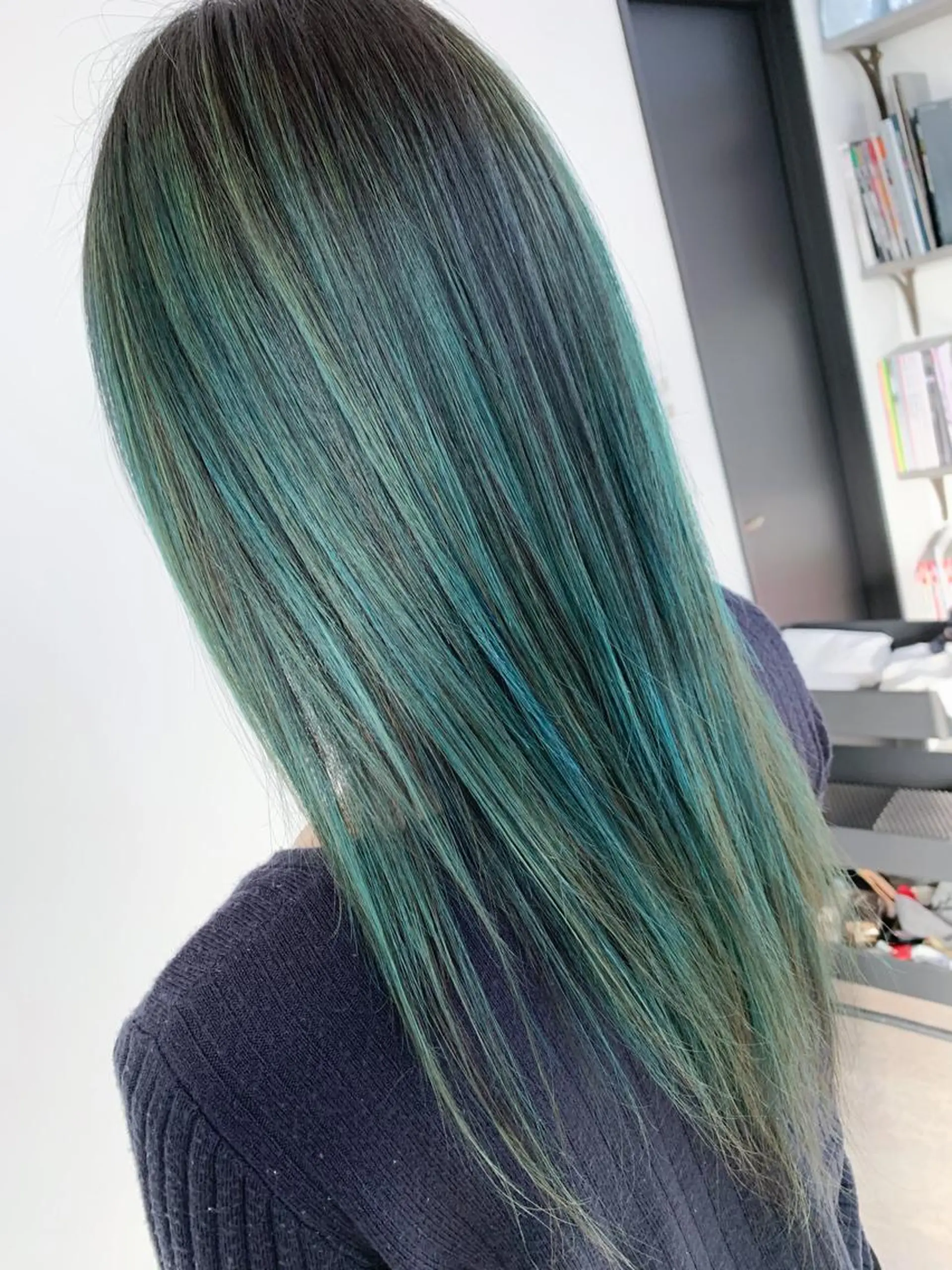 ロング ヘアカラー トリートメント 🥇近藤 恭輔🥇 Recharme新保のヘアスタイル