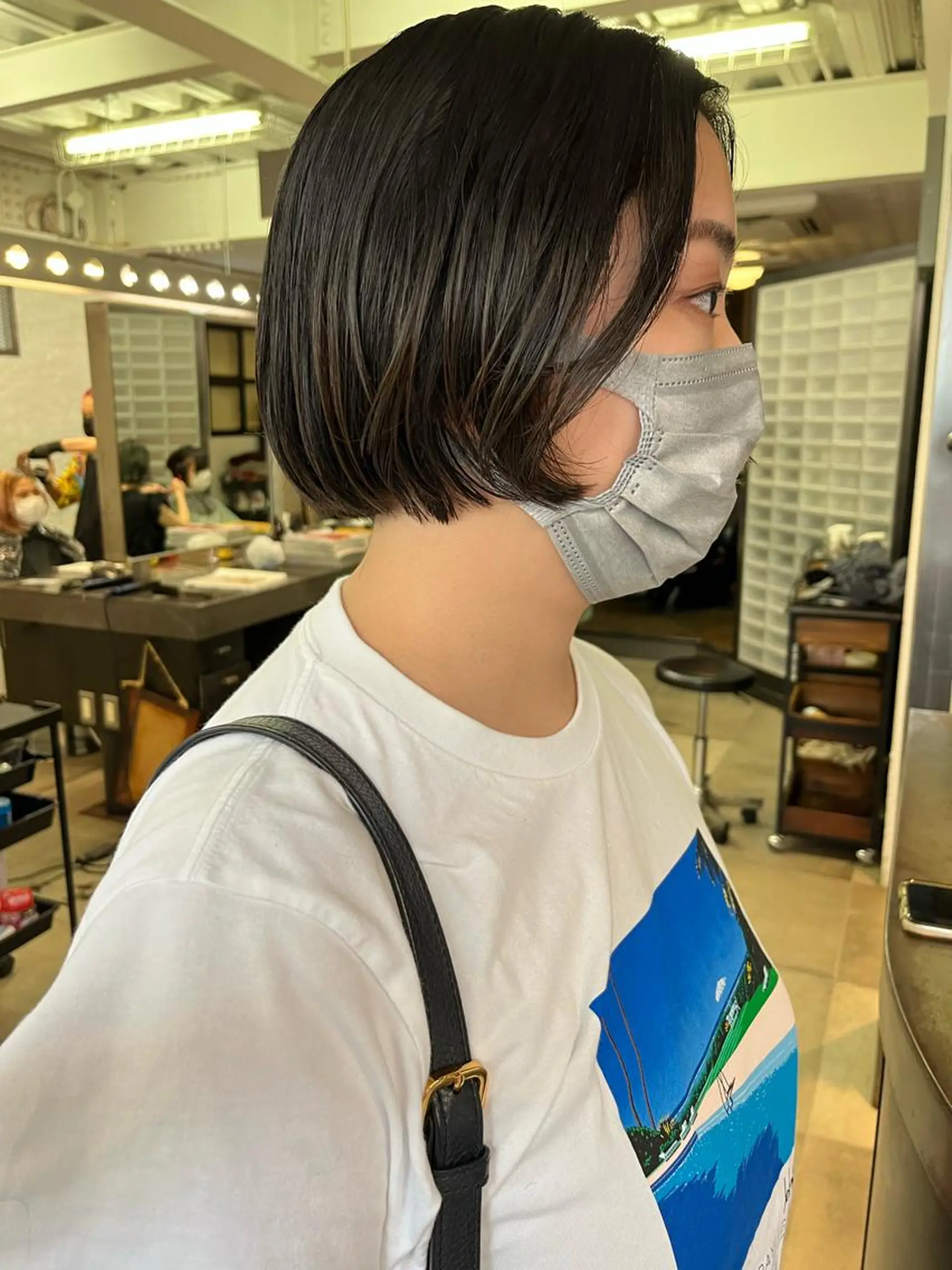 ショート NOUN所属・eri kinjoのヘアスタイル