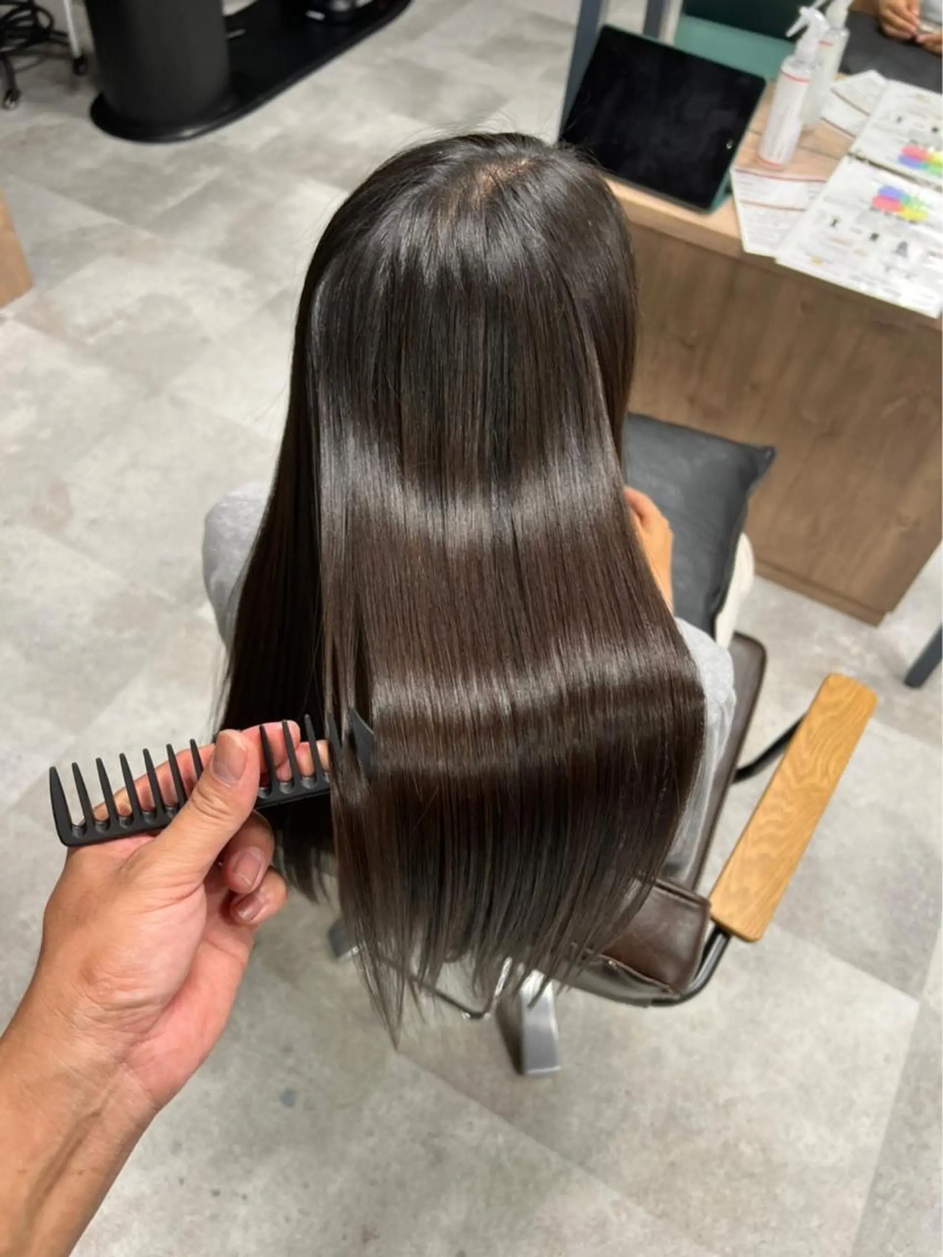 ロング トリートメント トレンド韓国ヘア 🇰🇷のんのヘアスタイル