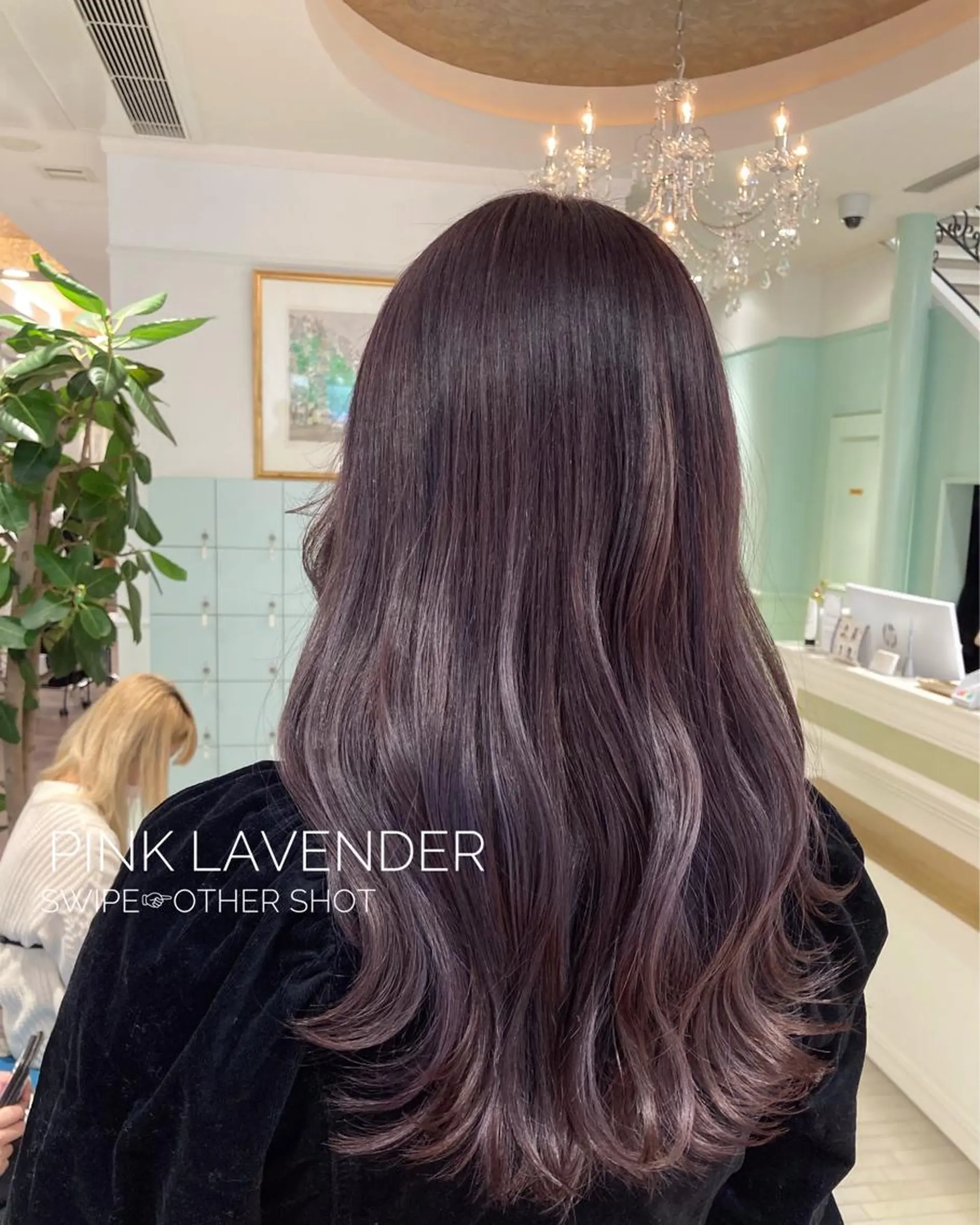 ロング カラー パーマ ヘアアレンジ Zina渋谷エリア マネージャShionのヘアスタイル