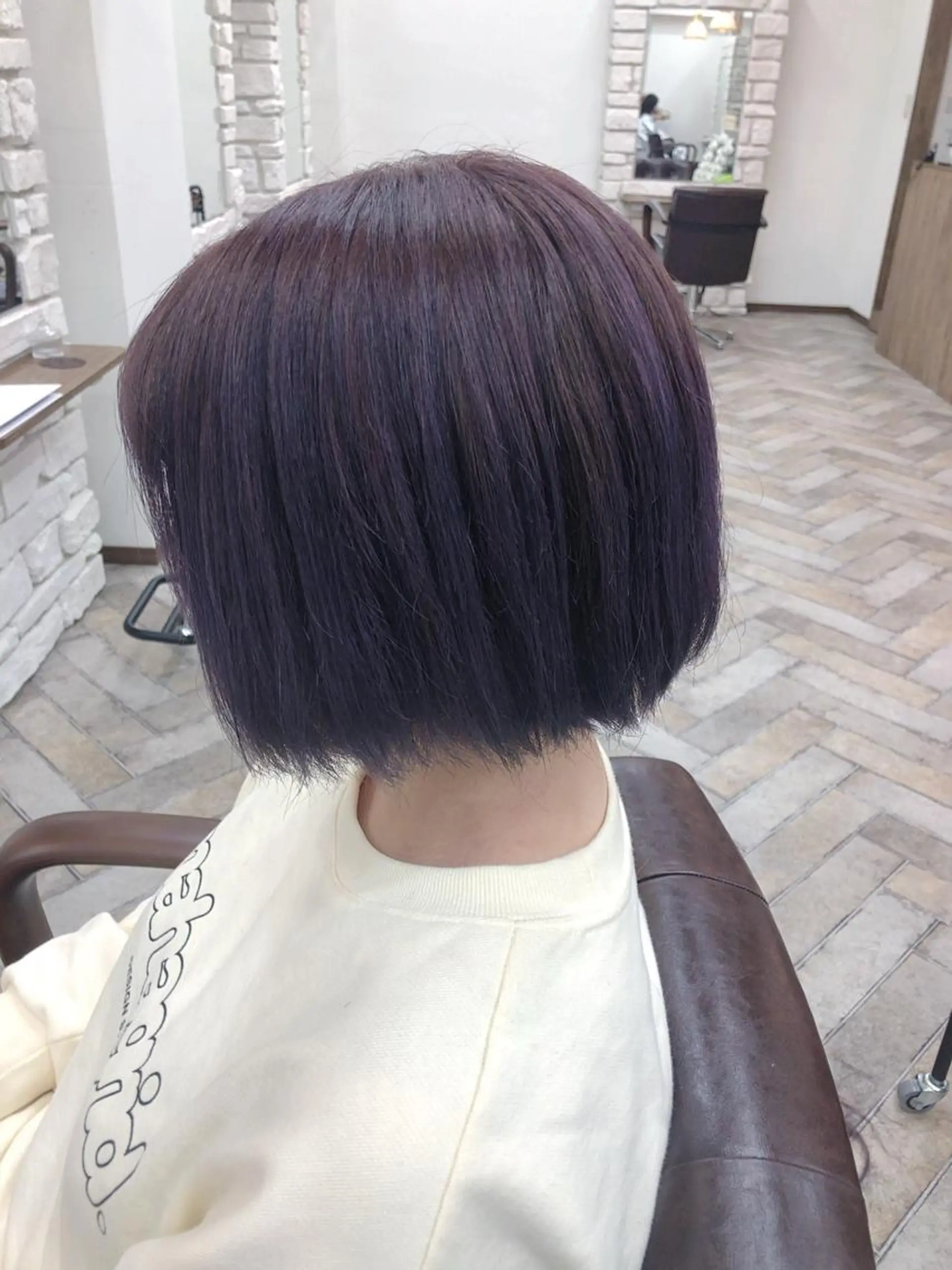 ショート ✨艶感/透け感✨Sherry所属・艶髪/ハイトーン Sherryのヘアスタイル