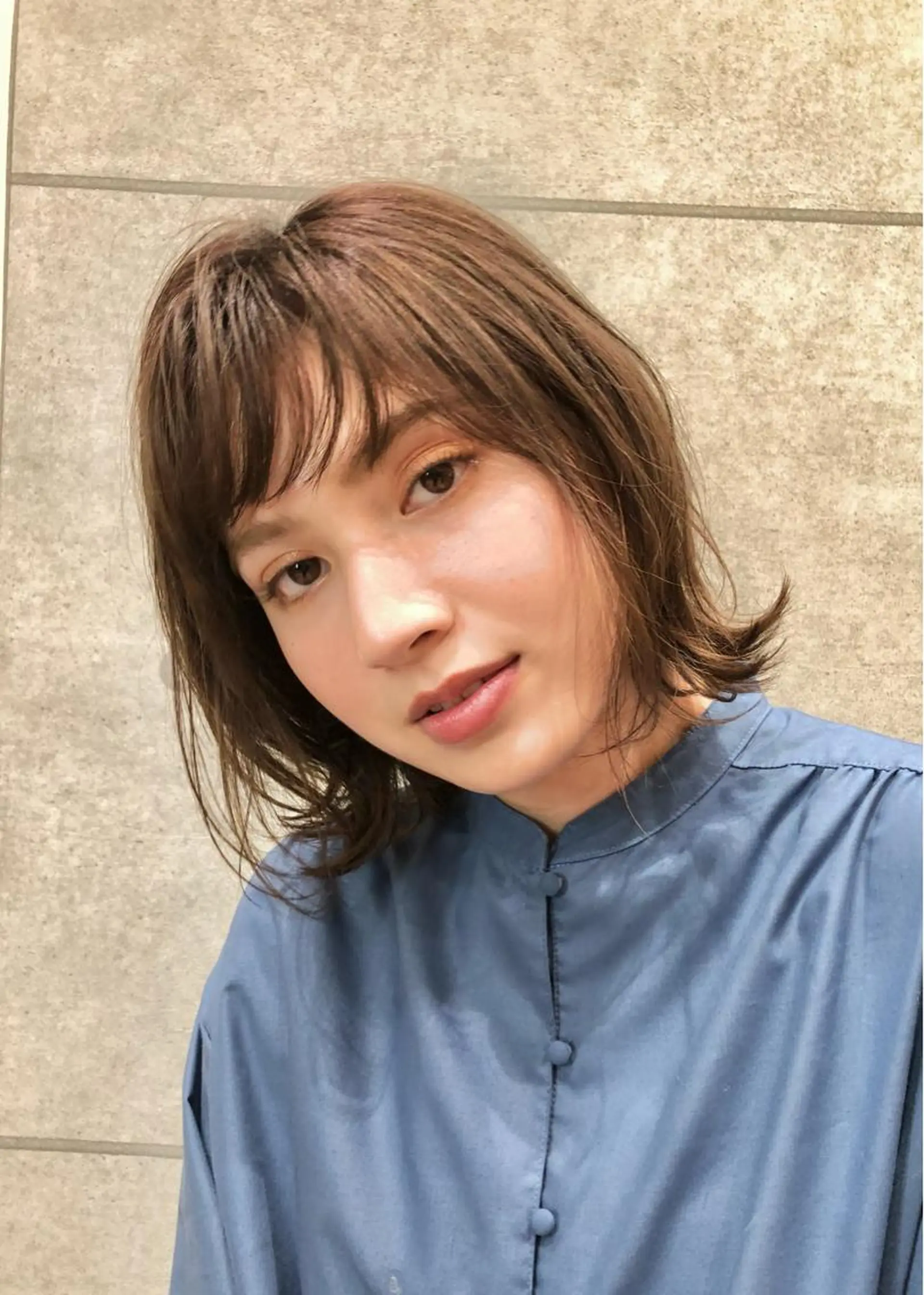 ミディアム M.SLASH自由が丘所属・【くせ毛/ショート/ ボブ】元太郎のヘアスタイル