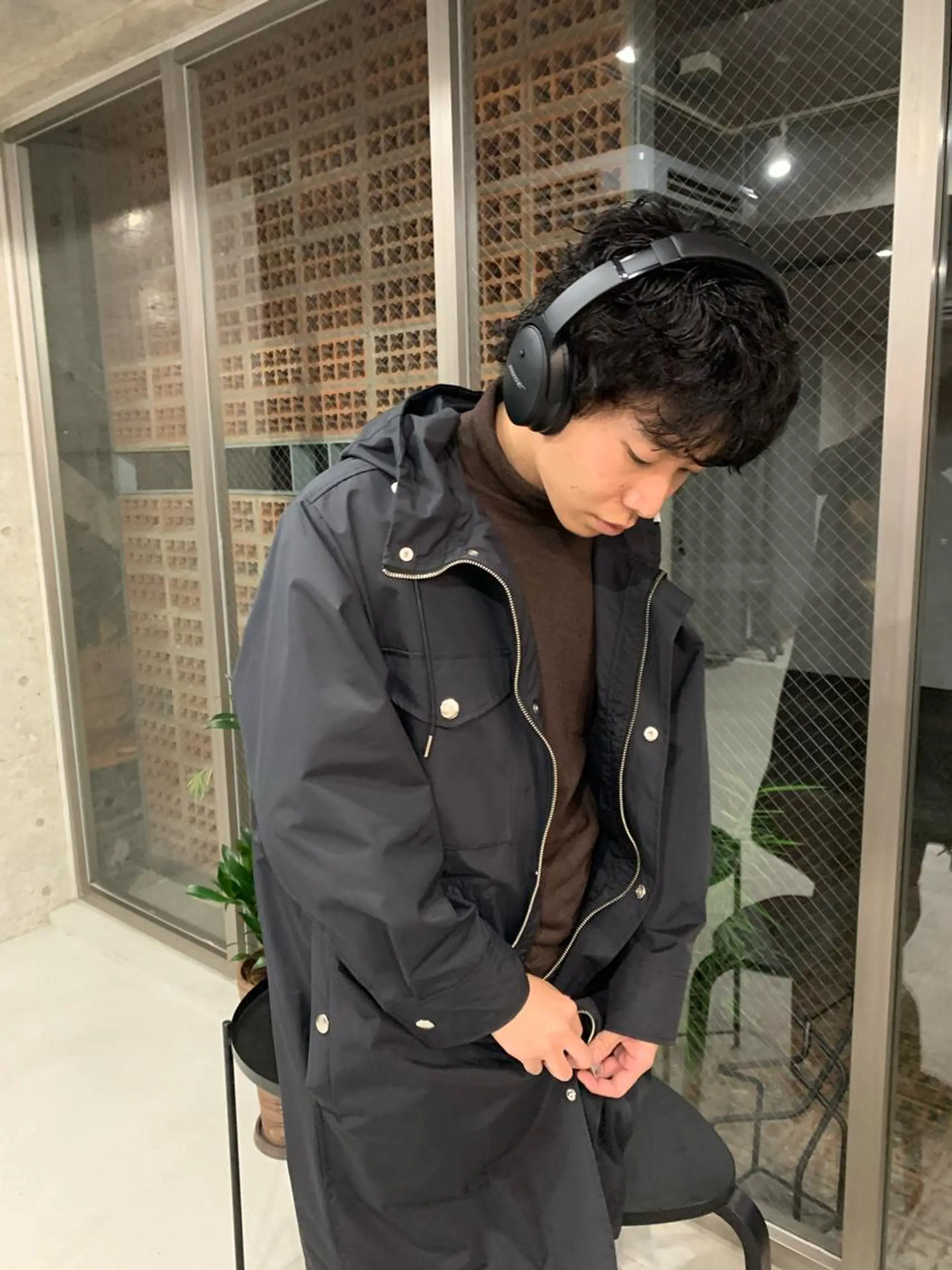 ショート ボブパーマコテ巻き風 パーマNo1深江秀平のヘアスタイル