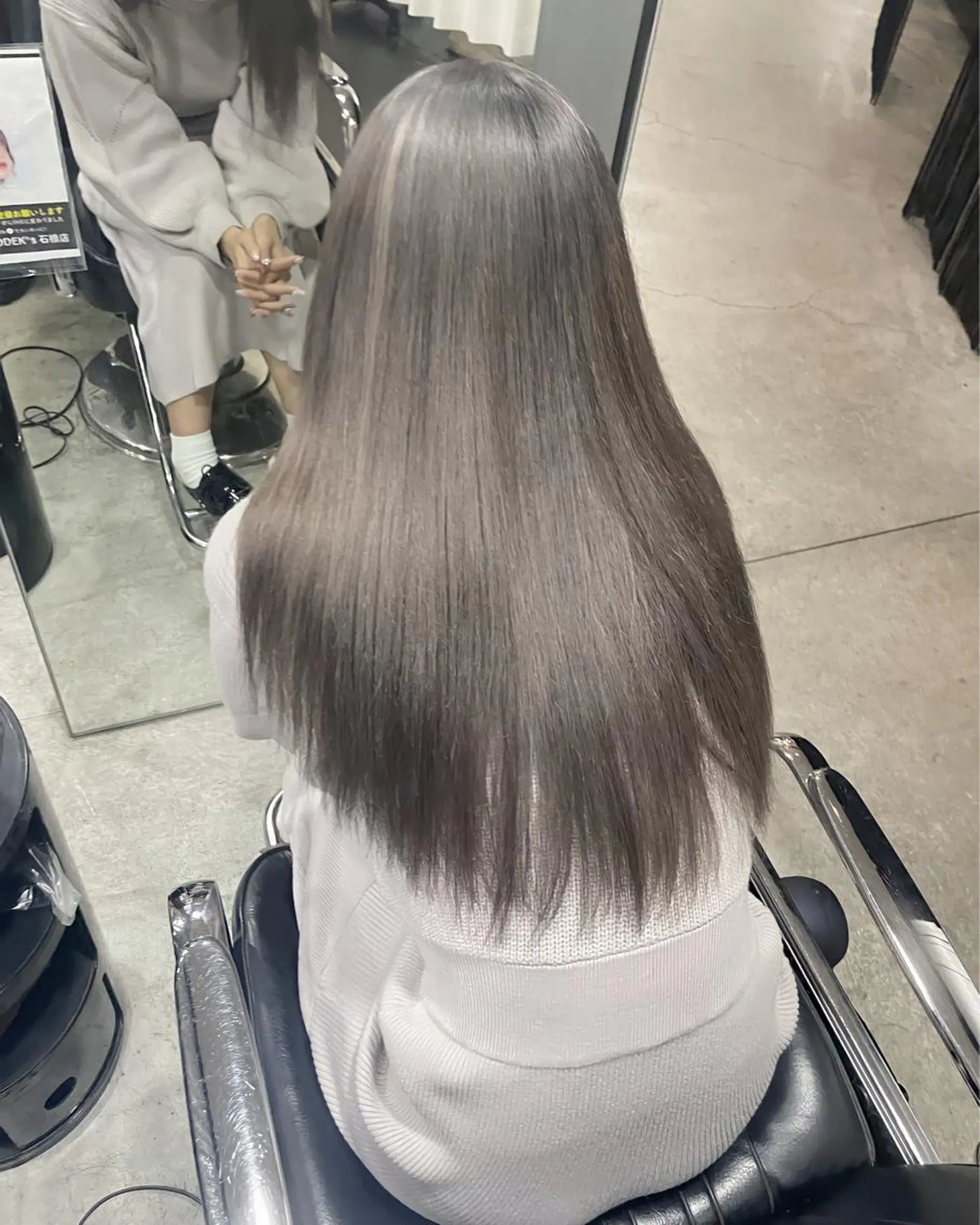 ロング カット ヘアカラー トリートメント 韓国ヘア🤍 慎之介のヘアスタイル