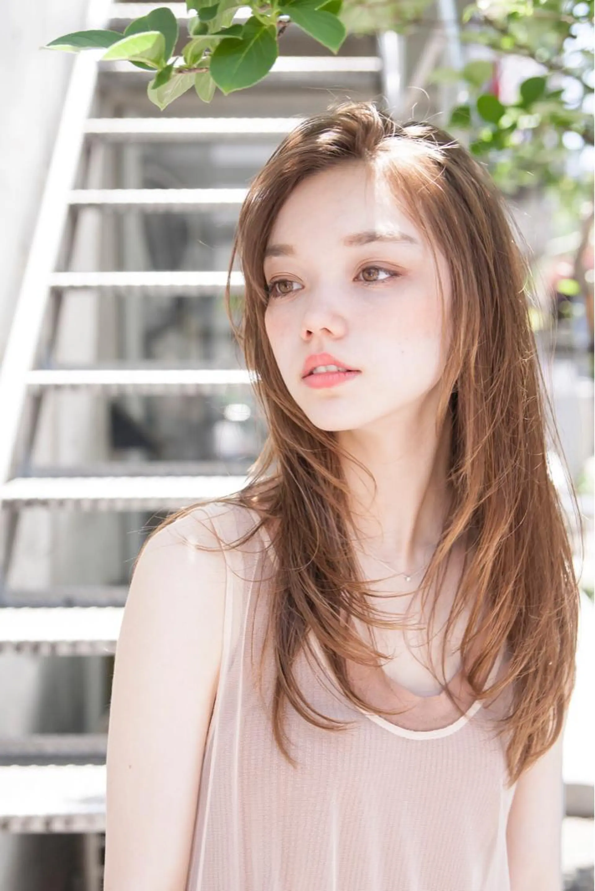 ロング カラー hao所属・西山 頌太のヘアスタイル