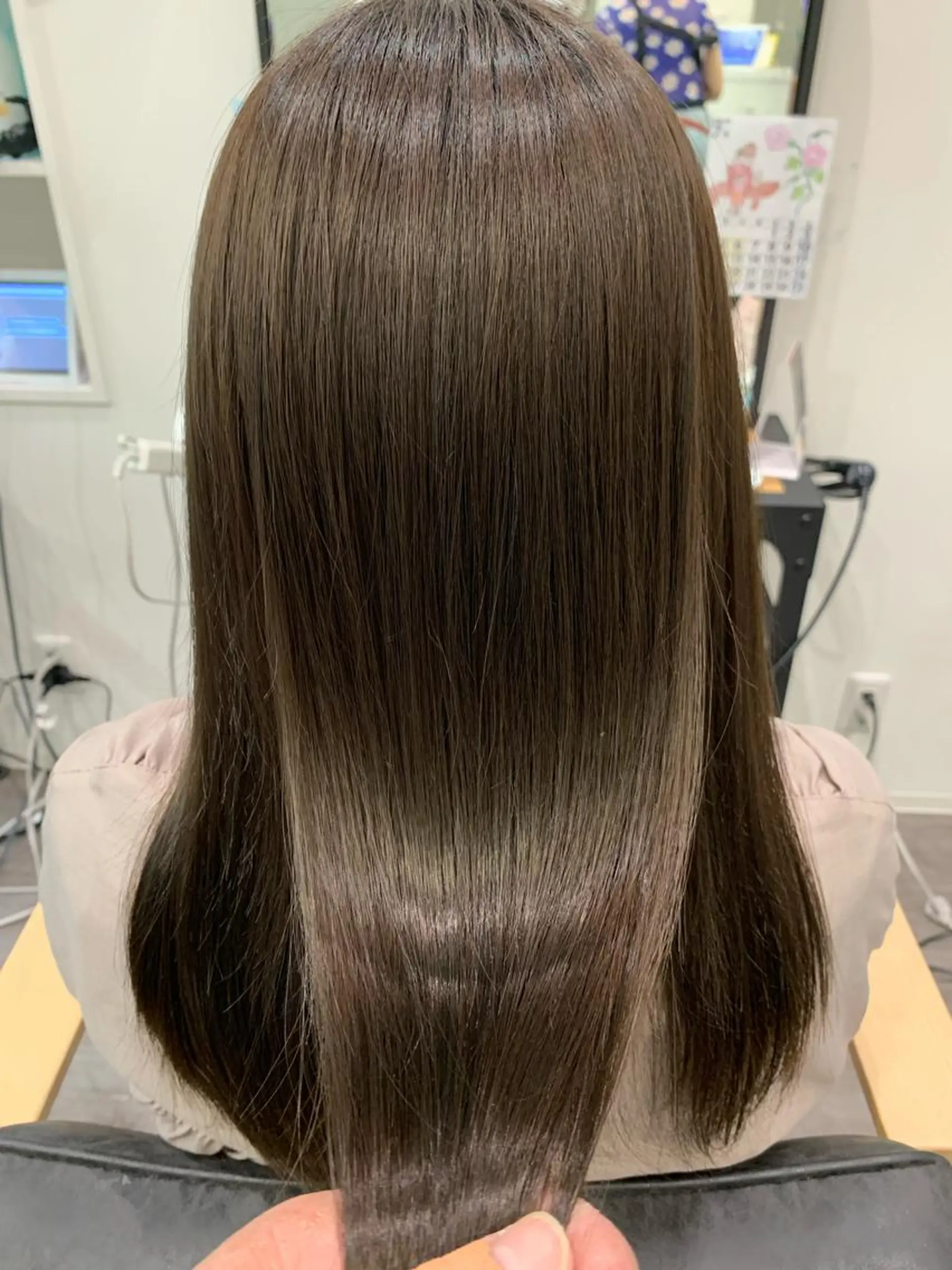 セミロング 【酸性ストレート】 宮下和明のヘアスタイル