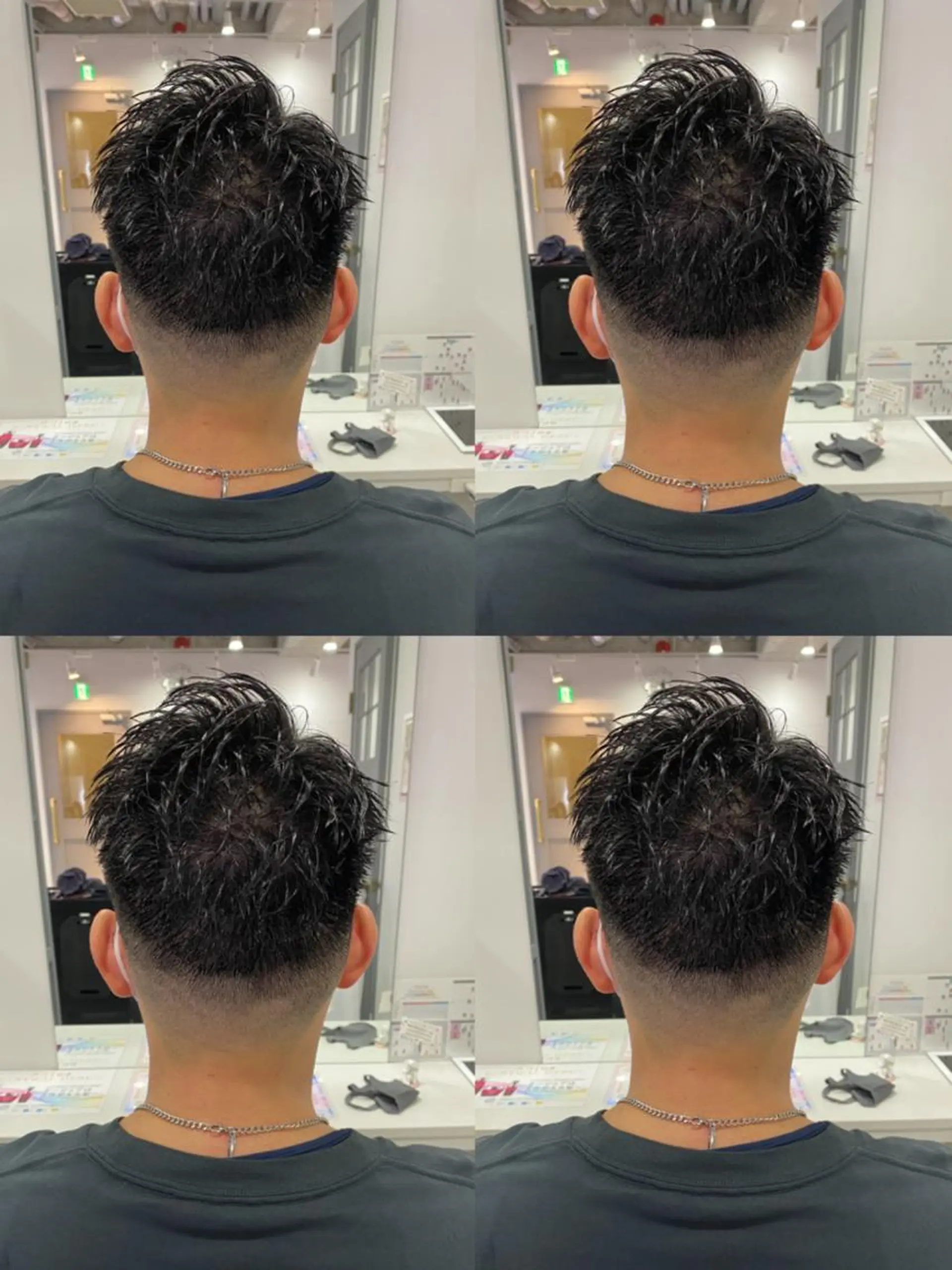 ショート カラー パーマ ヘアアレンジ メンズ カット 🔥メンズパーマ特 化🔥渡辺一翔🔥のヘアスタイル