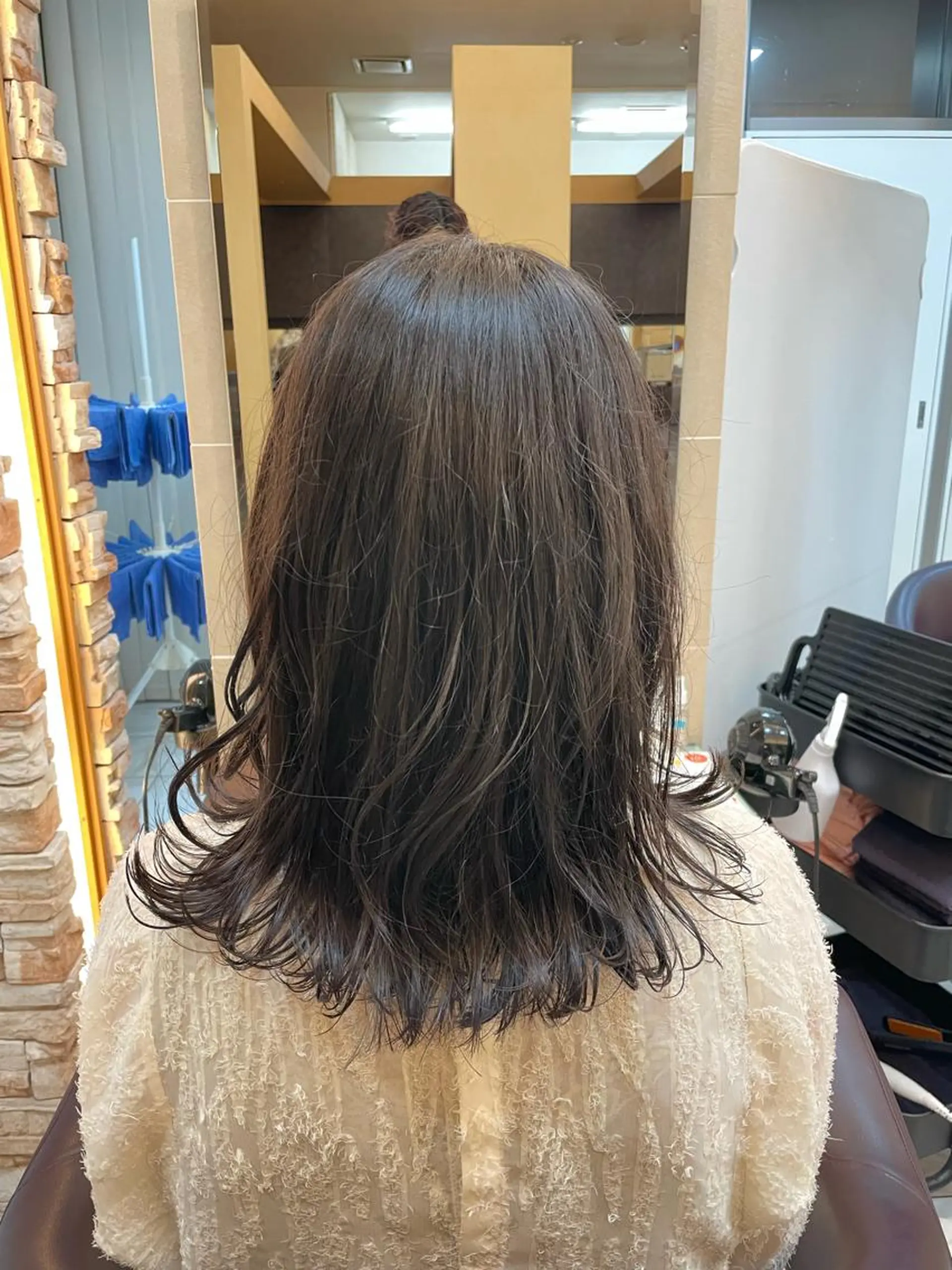 ミディアム 新籾 尚哉のヘアスタイル