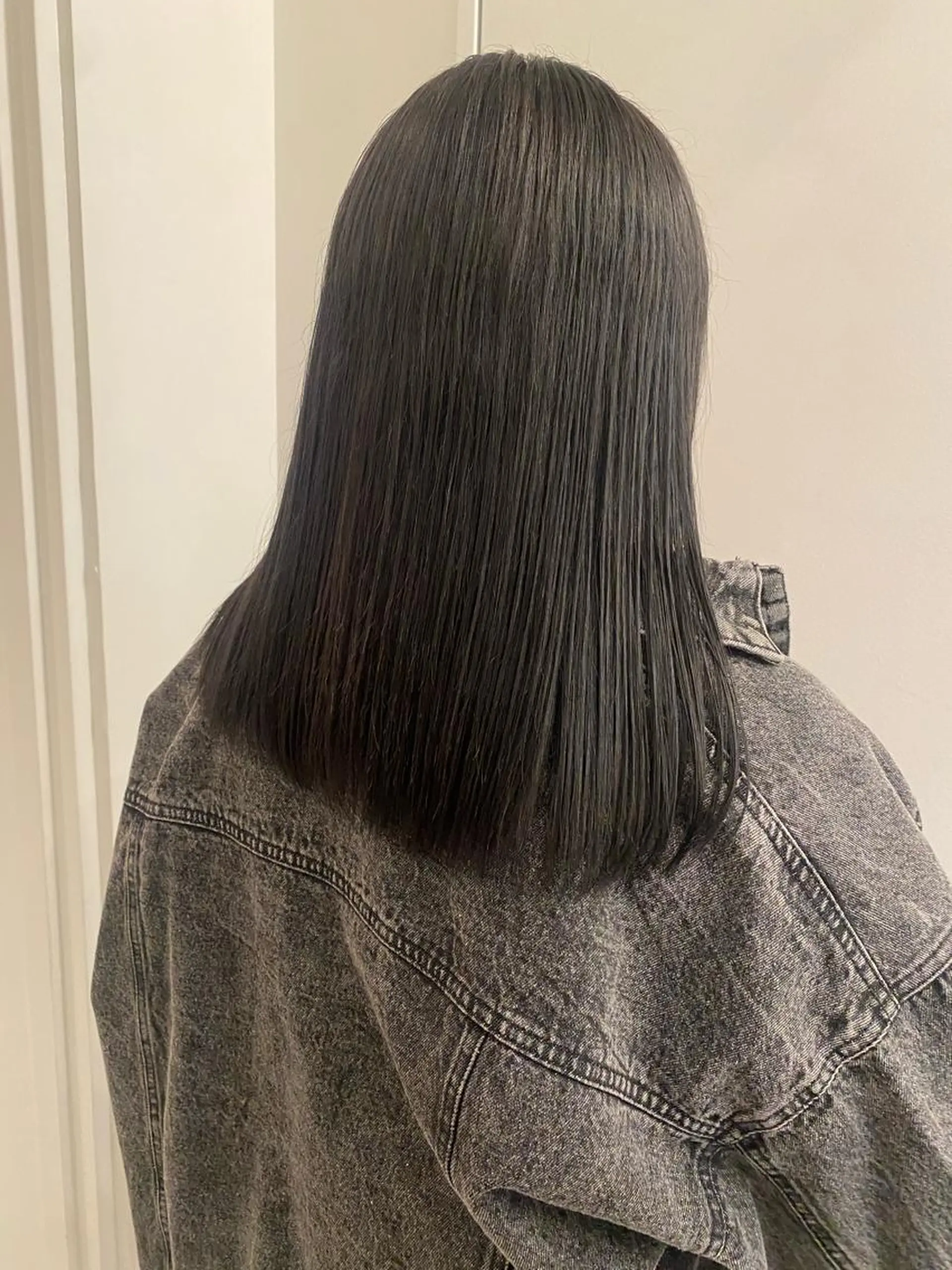 セミロング カラー パーマ 縮毛矯正 riria/ボブ /ブラウンカラー🎀のヘアスタイル