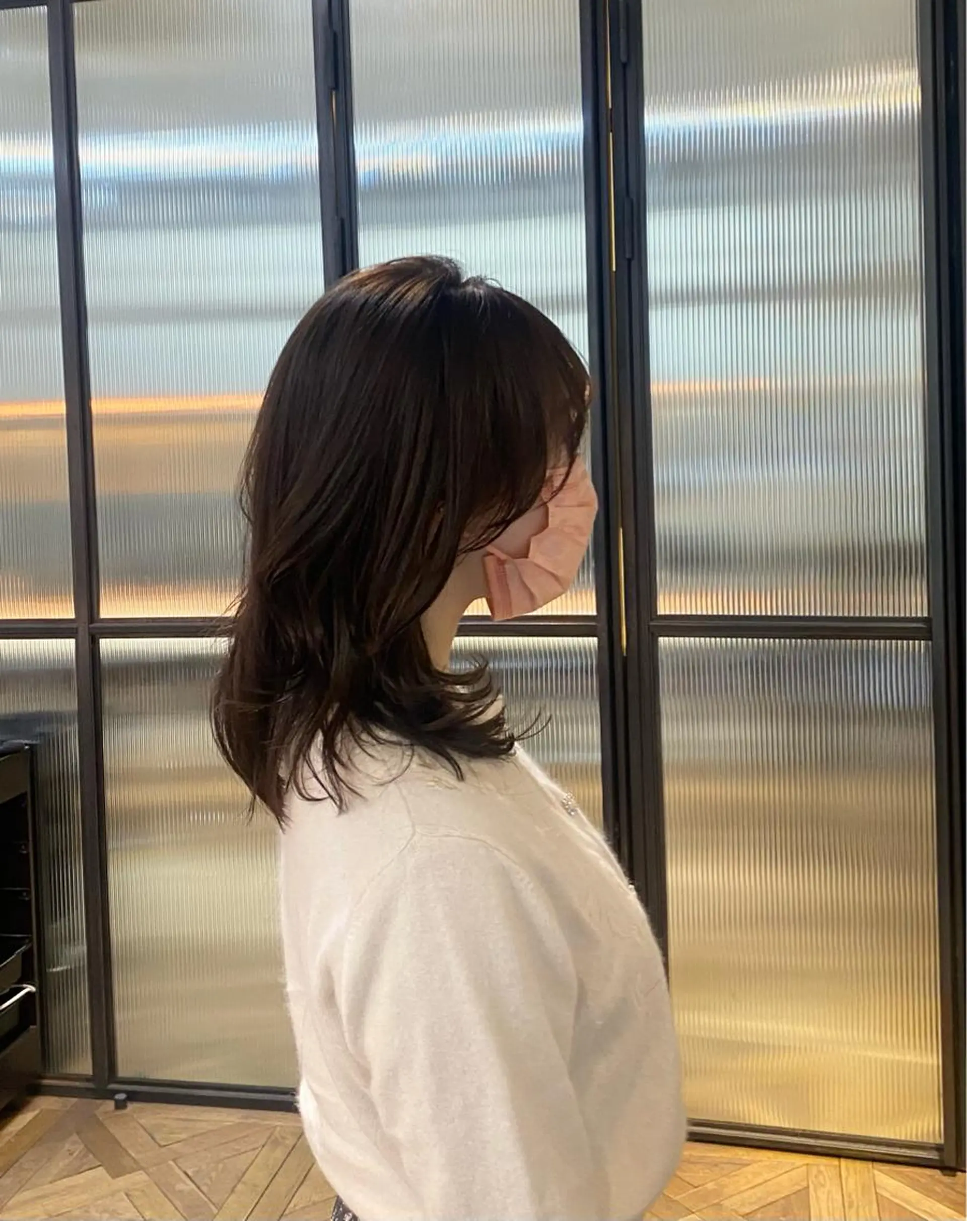 セミロング 顔まわりレイヤー レイヤーカット LOTUS表参道所属・【代表】 🌟MASA🌟美髪のヘアスタイル