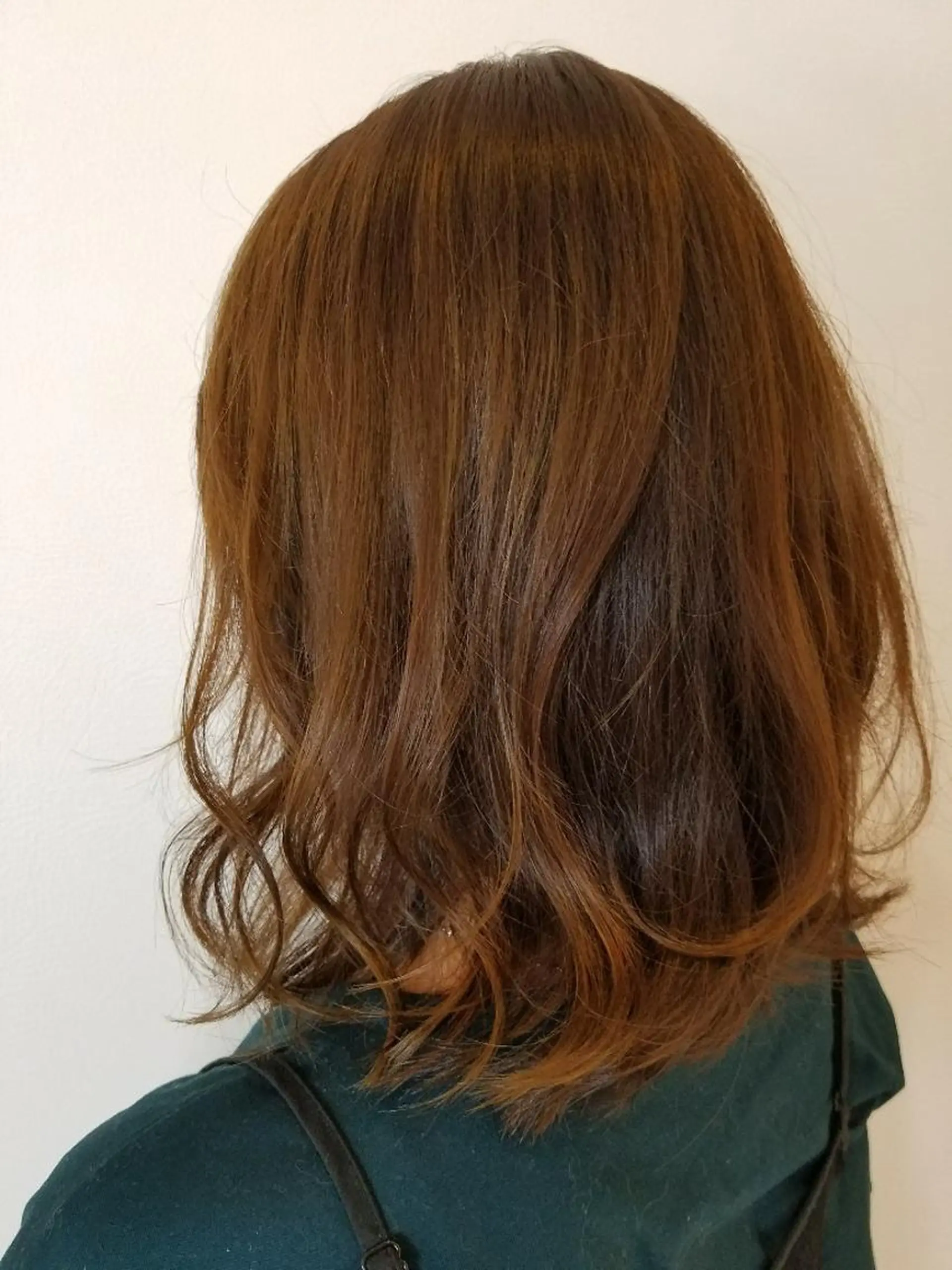 ミディアム カラー ベージュカラー 髪質改善/ハイライト 小林秀樹のヘアスタイル