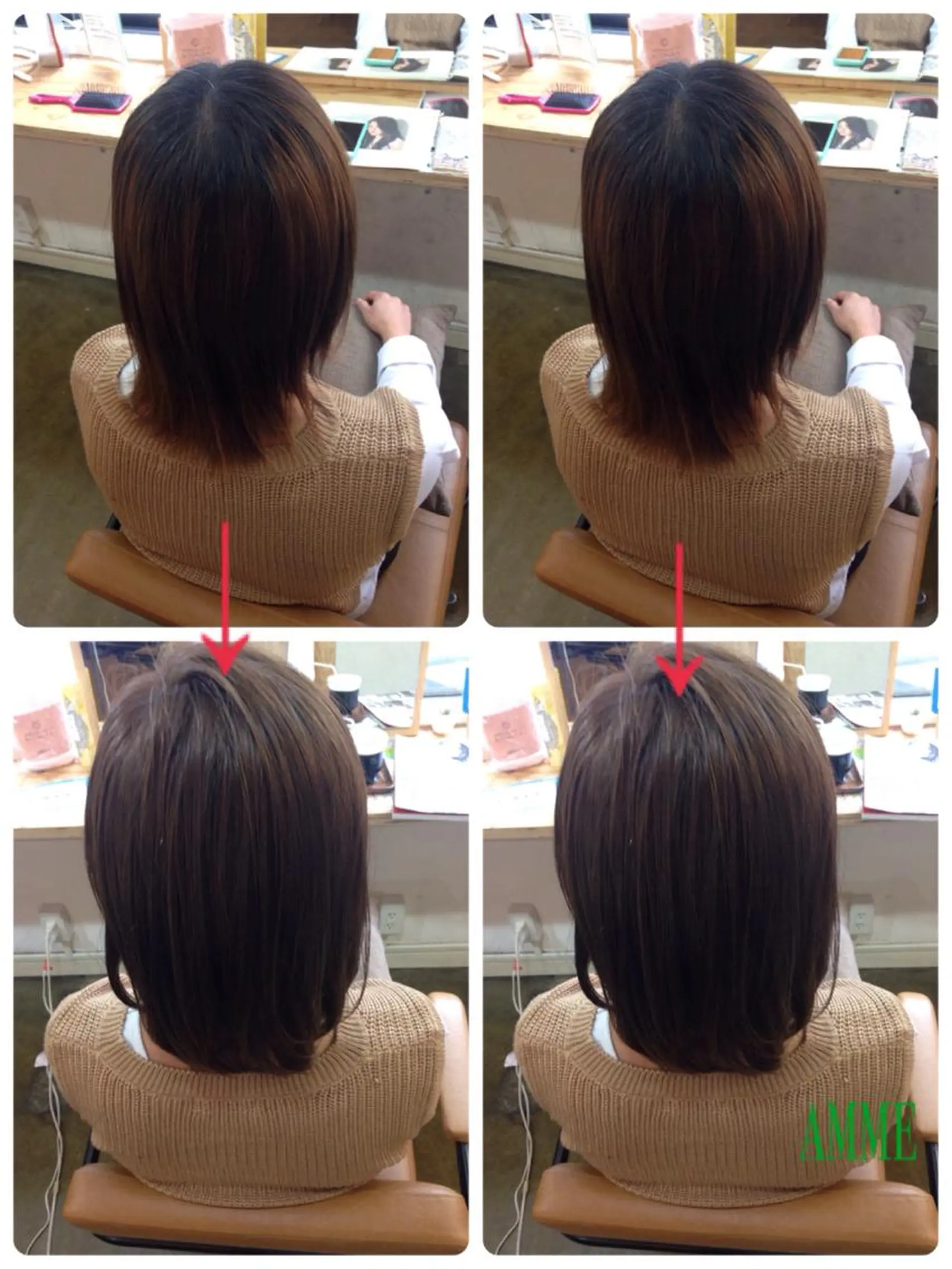 ミディアム カラー 💎髪質改善💎 デザイナーshinのヘアスタイル